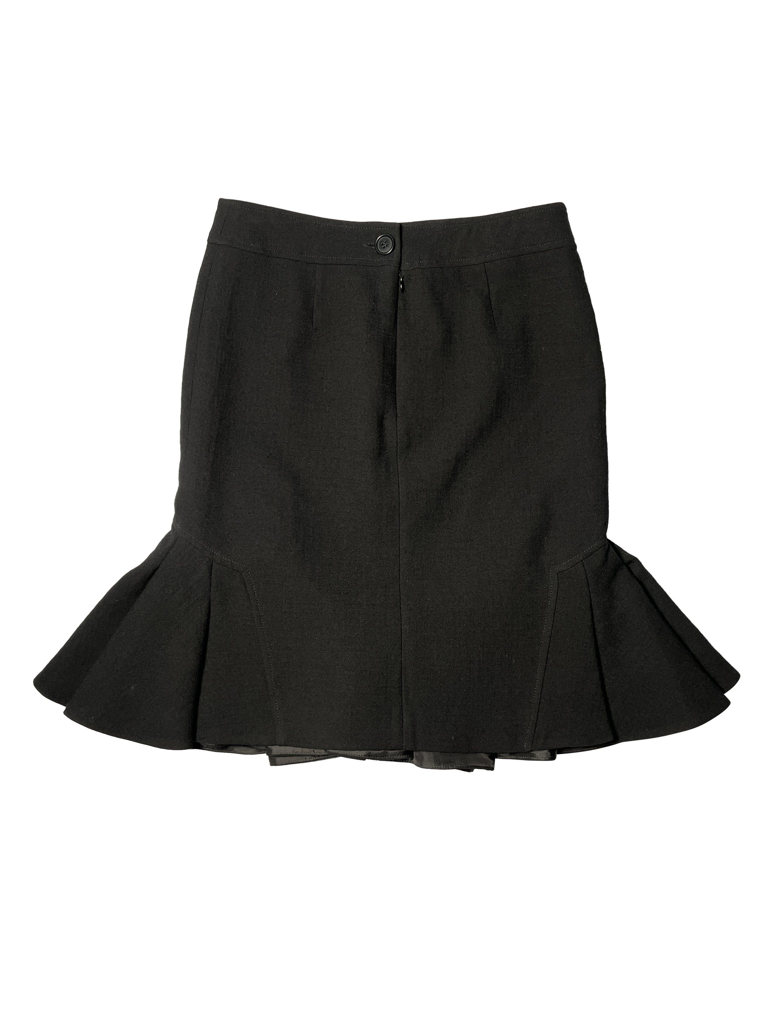 Hussein Chalayan ⚡️QUICK SALE⚡️Hussein Chalayan Black Slim Flared Skirt Size 28" / US 6 / IT 42 - 2 Thumbnail