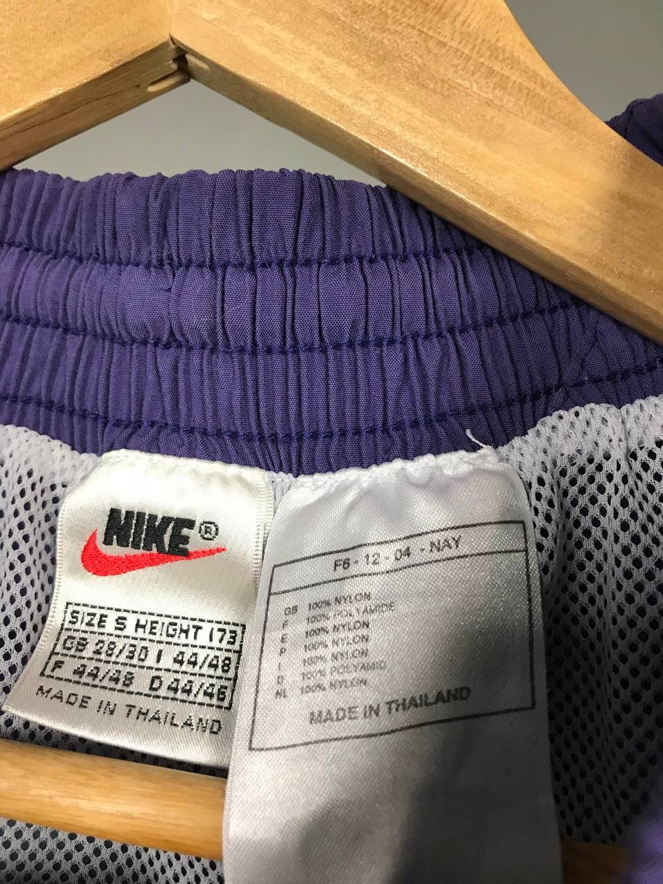 Nike × Vintage Nike big swoosh streetwear vintage shorts Size US 30 / EU 46 - 4 Thumbnail