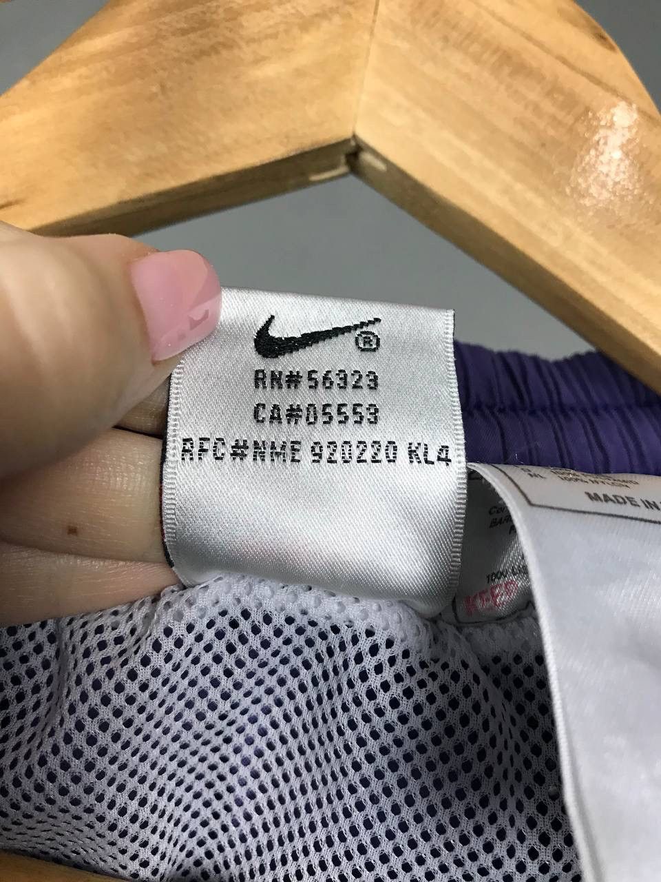 Nike × Vintage Nike big swoosh streetwear vintage shorts Size US 30 / EU 46 - 5 Thumbnail
