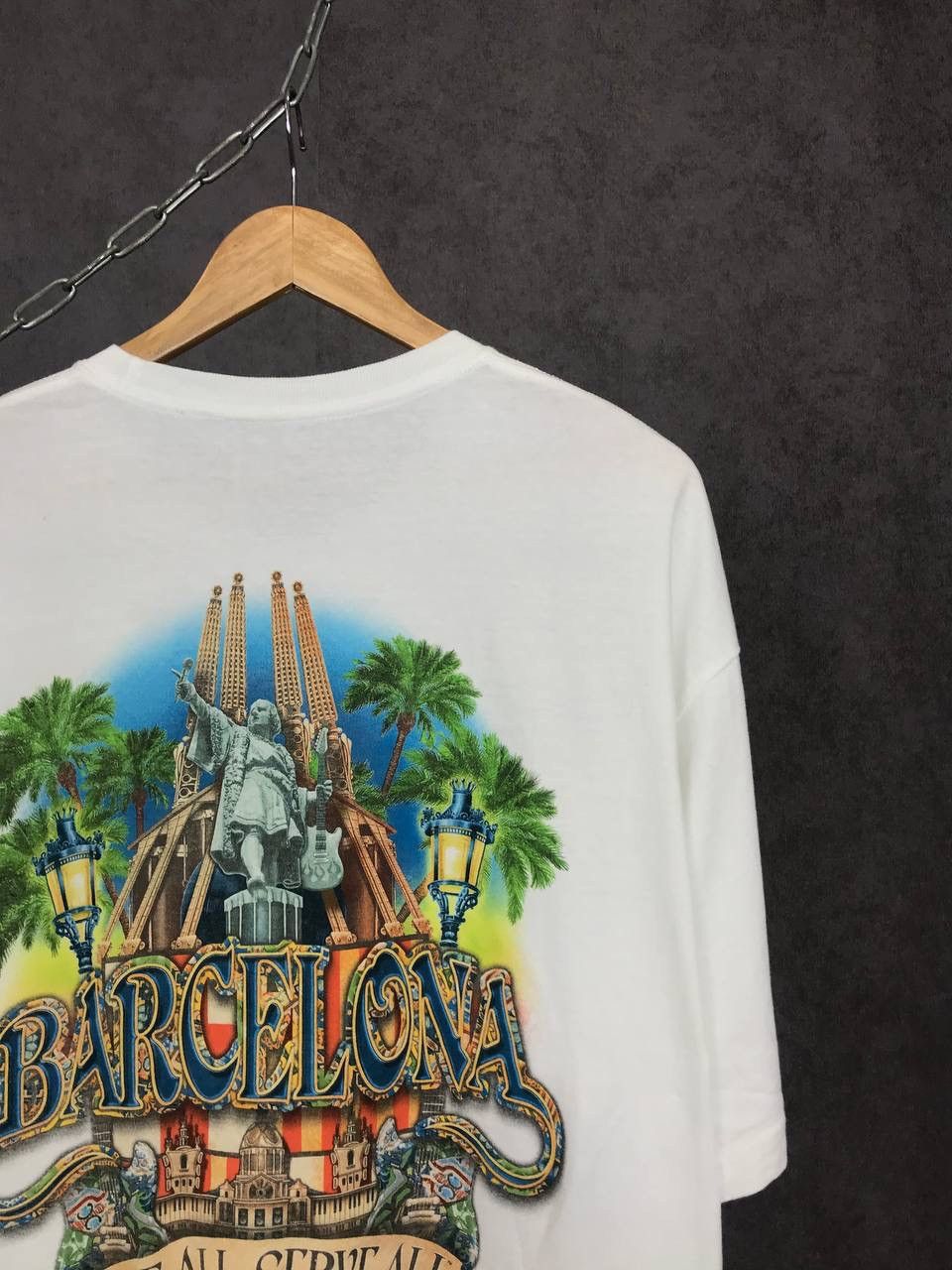 Hard Rock Cafe × Other Hard Rock Cafe Barcelona other overprinted streetwear tee Size US XXL / EU 58 / 5 - 4 Thumbnail