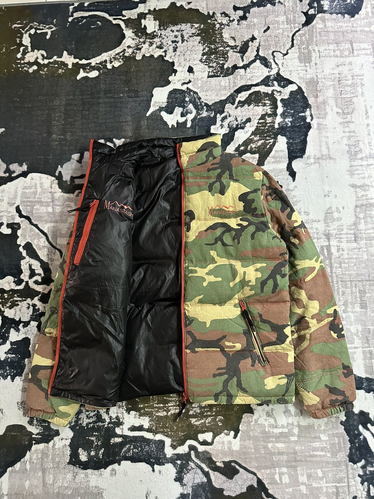 Manastash 00s Manastash Reverse able Pertex Microlight down jacket Size US M / EU 48-50 / 2 - 7 Thumbnail
