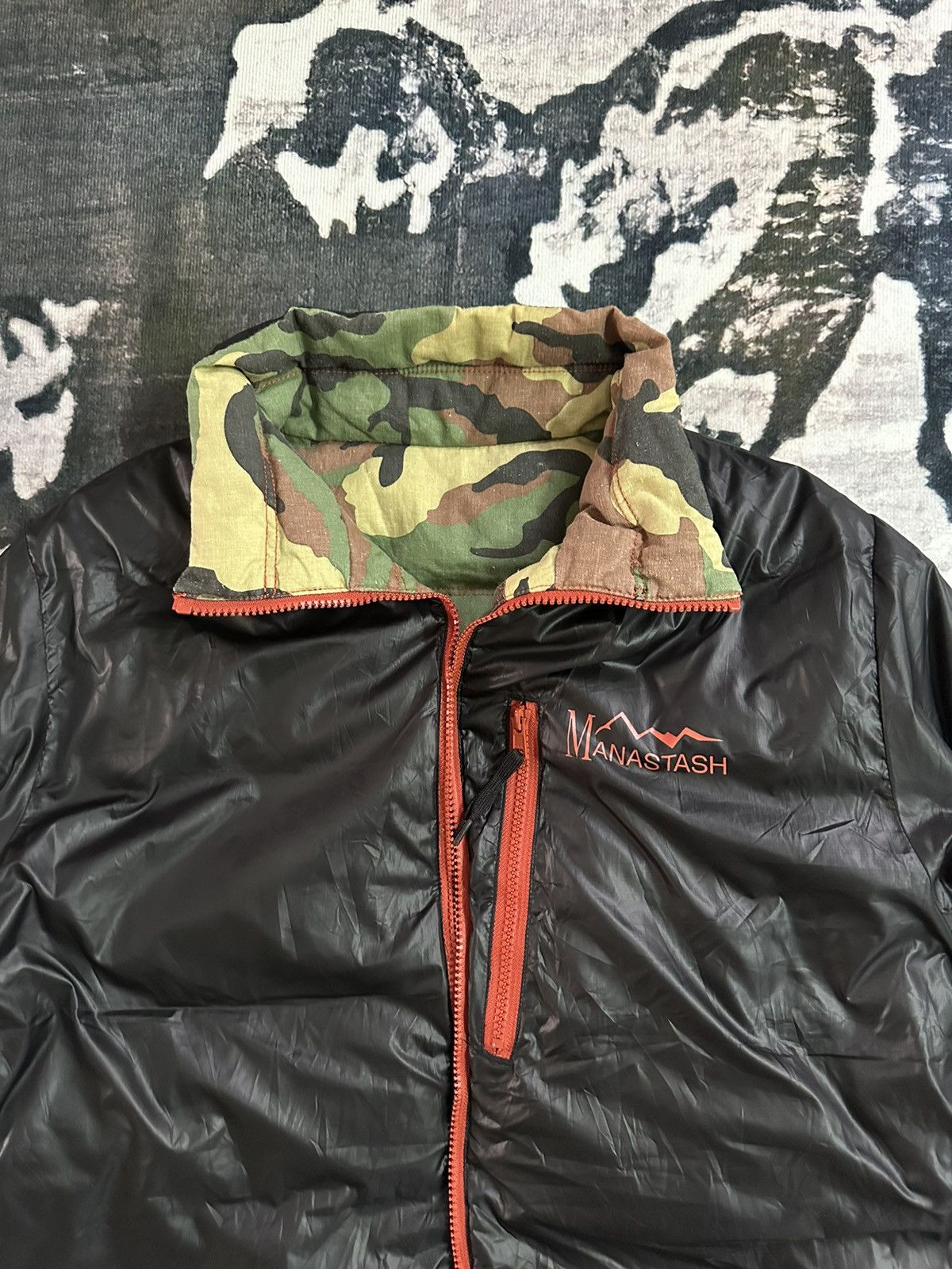 Manastash 00s Manastash Reverse able Pertex Microlight down jacket Size US M / EU 48-50 / 2 - 9 Thumbnail