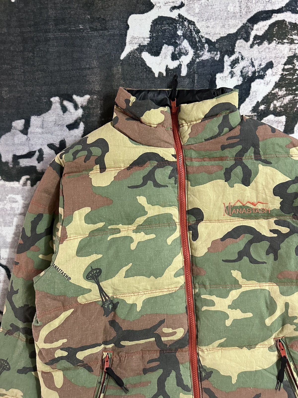 Manastash 00s Manastash Reverse able Pertex Microlight down jacket Size US M / EU 48-50 / 2 - 4 Thumbnail
