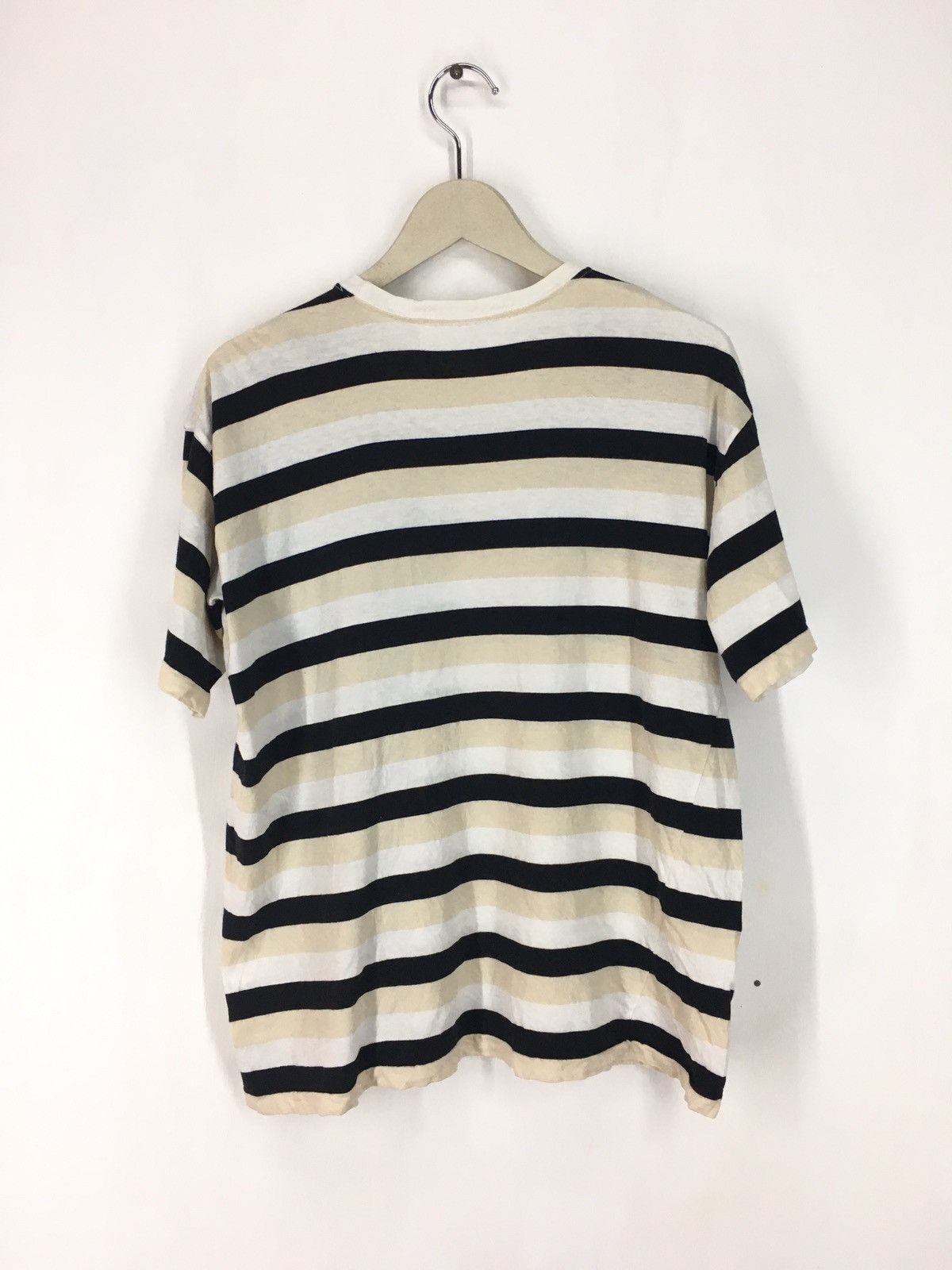 Vintage Vintage Workshop stripe t shirt Size US L / EU 52-54 / 3 - 2 Thumbnail
