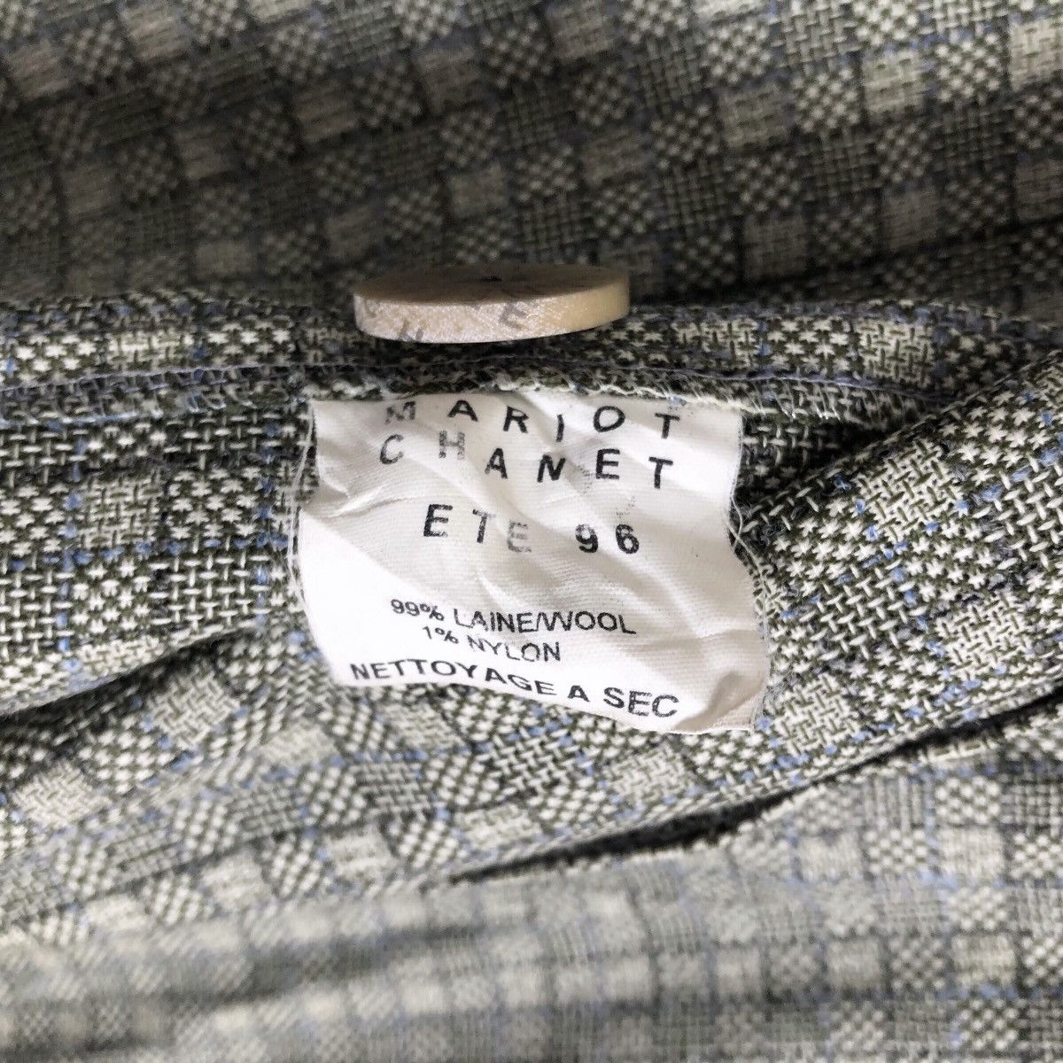 Vintage Vintage Mariot Chanet Paris Double Breasted Trench Coat Size S / US 4 / IT 40 - 9 Thumbnail