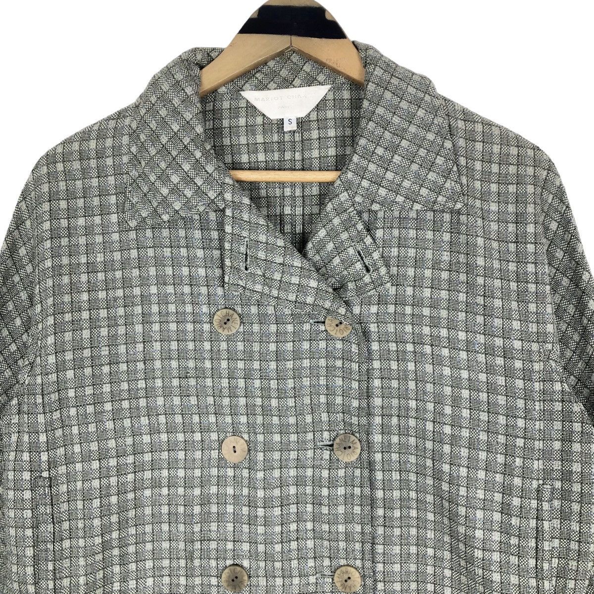 Vintage Vintage Mariot Chanet Paris Double Breasted Trench Coat Size S / US 4 / IT 40 - 4 Thumbnail