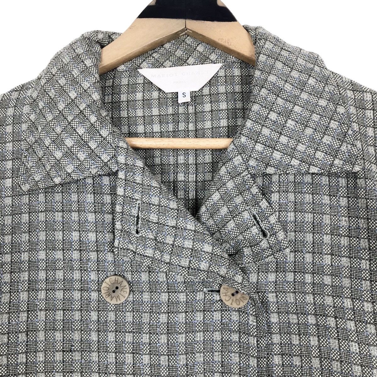 Vintage Vintage Mariot Chanet Paris Double Breasted Trench Coat Size S / US 4 / IT 40 - 8 Thumbnail