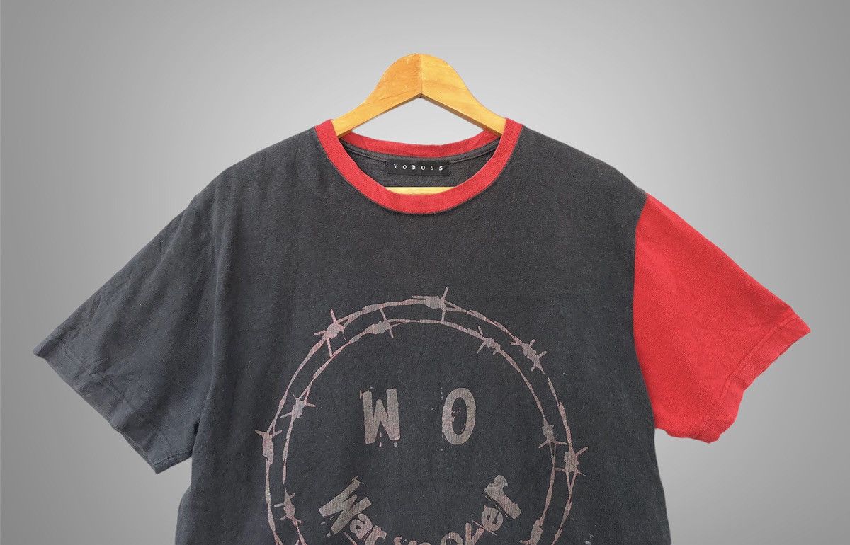 Japanese Brand × Seditionaries × Vintage Yoboss War Is Over Punk Attitude Short Sleeve Tshirt Size US L / EU 52-54 / 3 - 3 Thumbnail