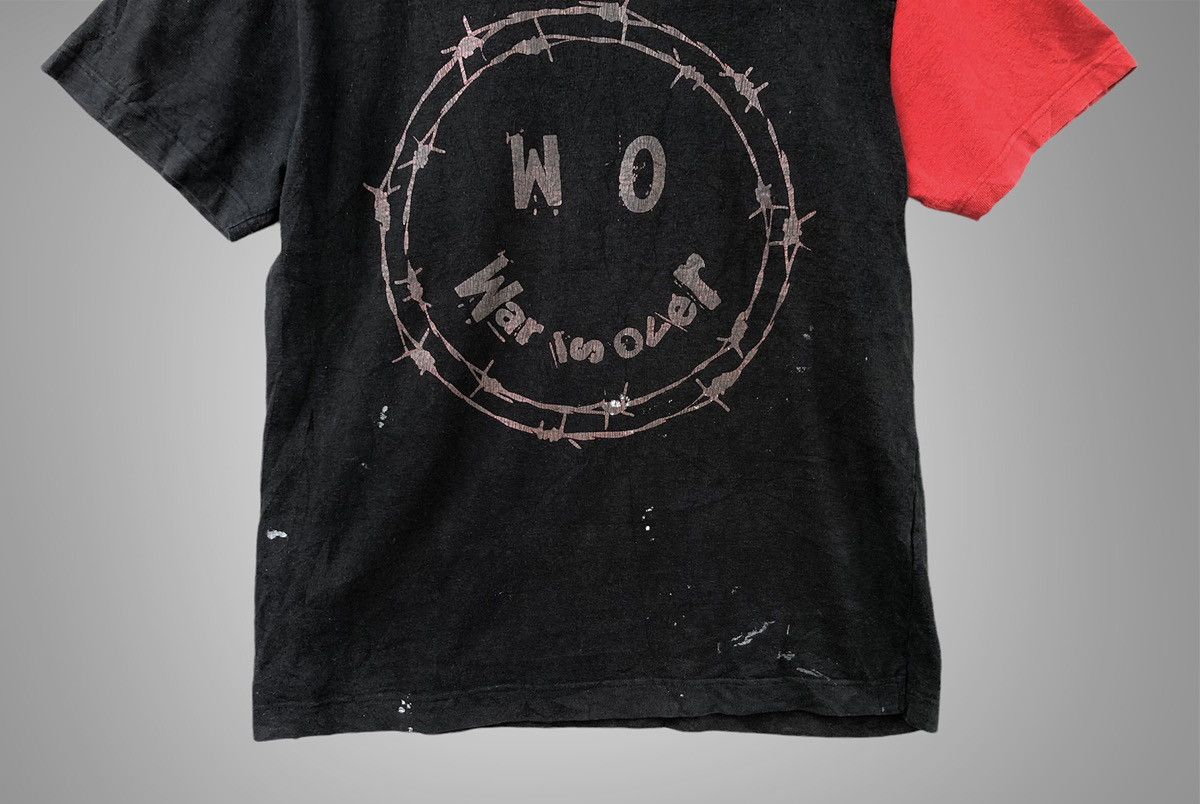 Japanese Brand × Seditionaries × Vintage Yoboss War Is Over Punk Attitude Short Sleeve Tshirt Size US L / EU 52-54 / 3 - 4 Thumbnail
