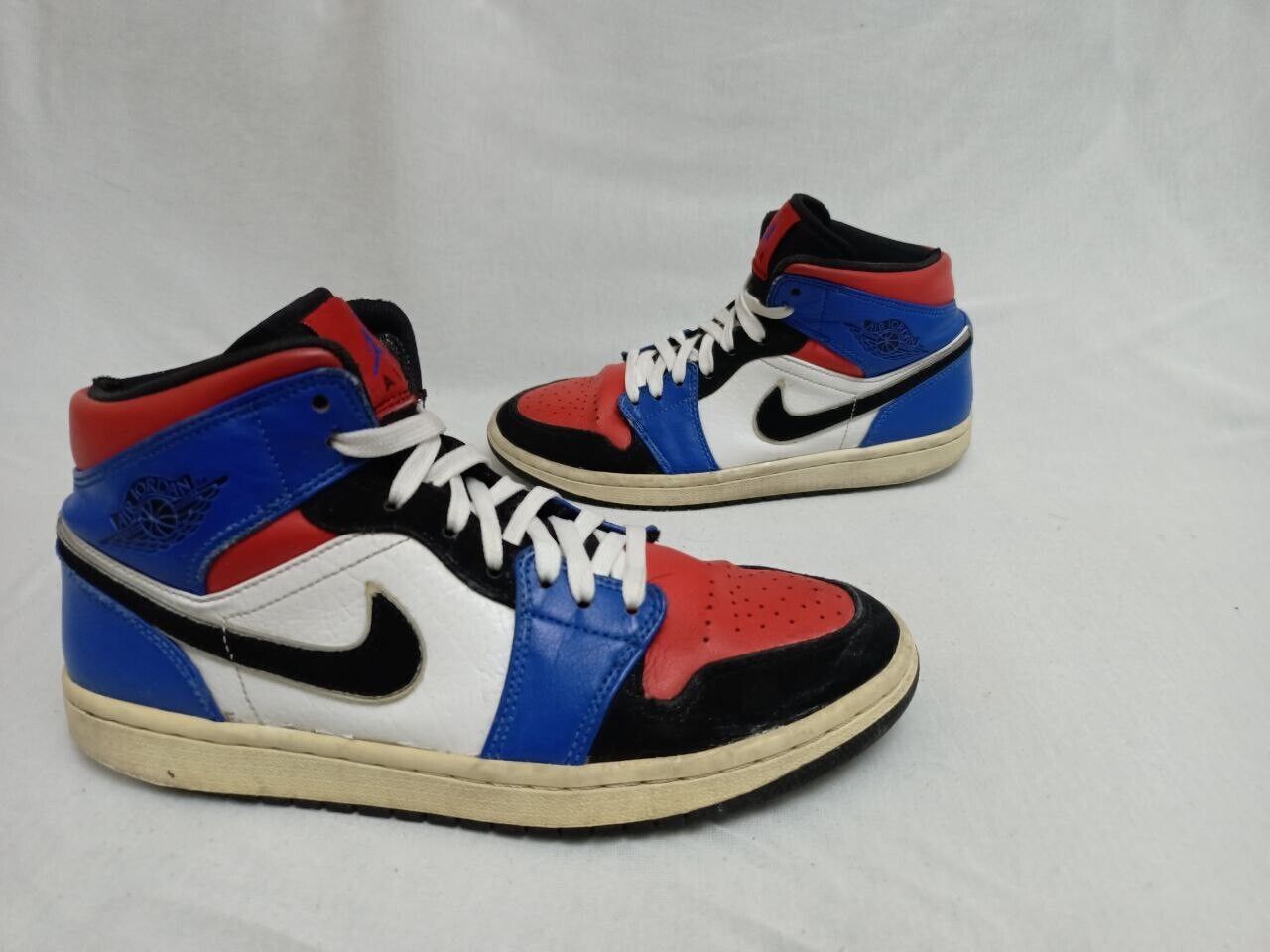 Jordan Brand × Nike Nike Air Jordan 1 Mid Top 3 / 554724-124 / 7.5 US Size US 7.5 / EU 40-41 - 4 Thumbnail