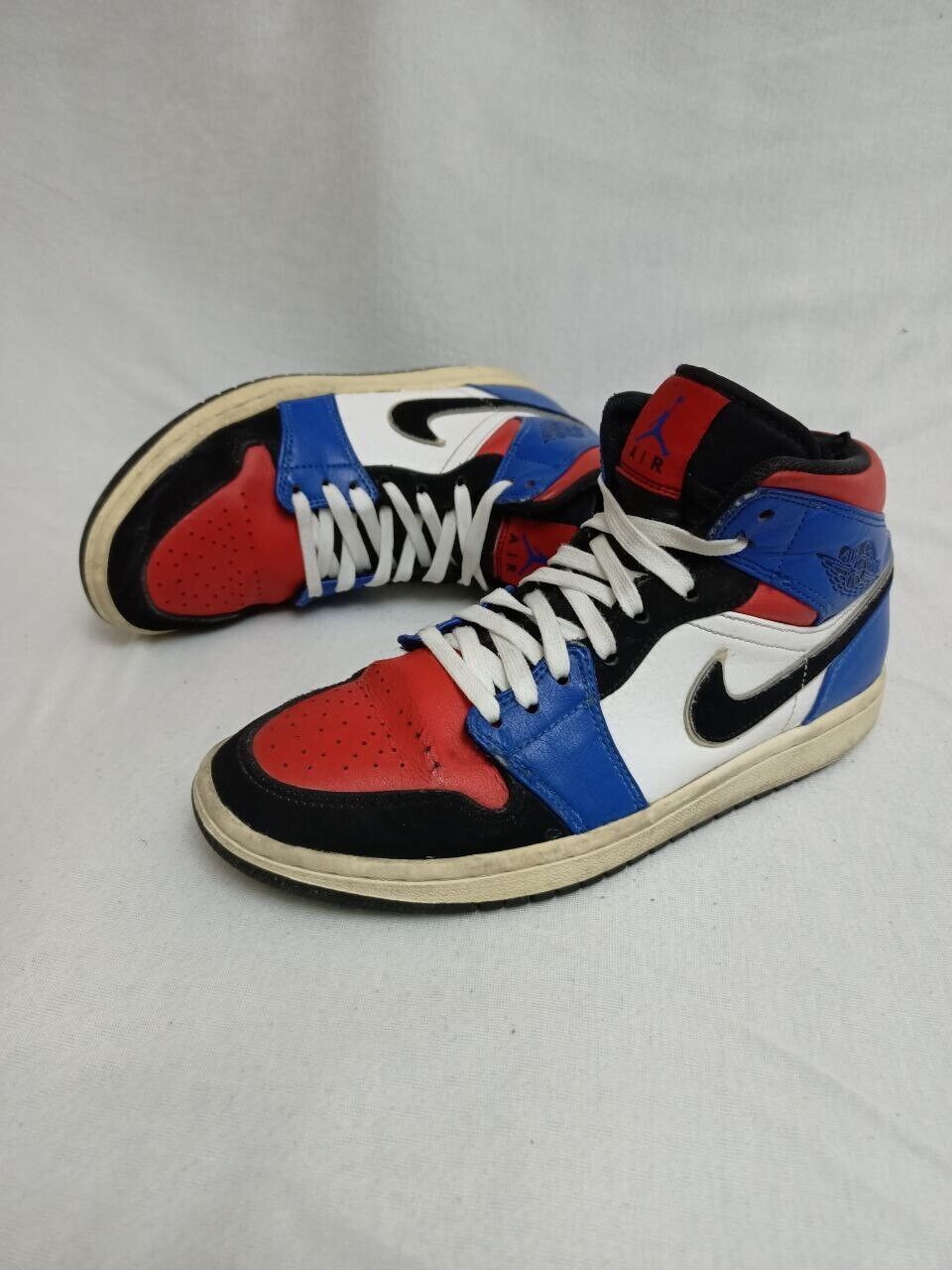 Jordan Brand × Nike Nike Air Jordan 1 Mid Top 3 / 554724-124 / 7.5 US Size US 7.5 / EU 40-41 - 2 Thumbnail