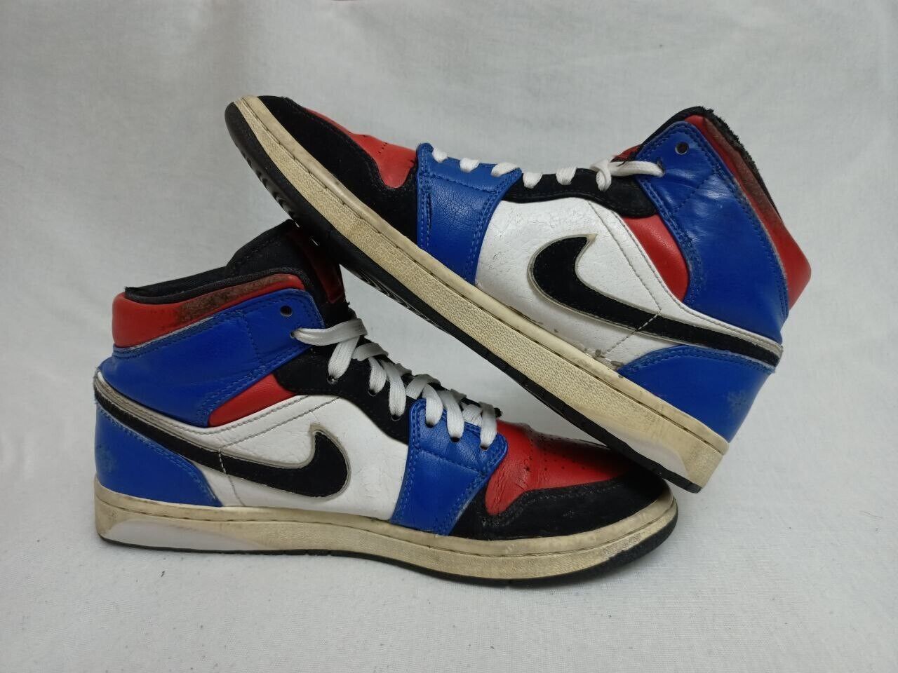 Jordan Brand × Nike Nike Air Jordan 1 Mid Top 3 / 554724-124 / 7.5 US Size US 7.5 / EU 40-41 - 5 Thumbnail