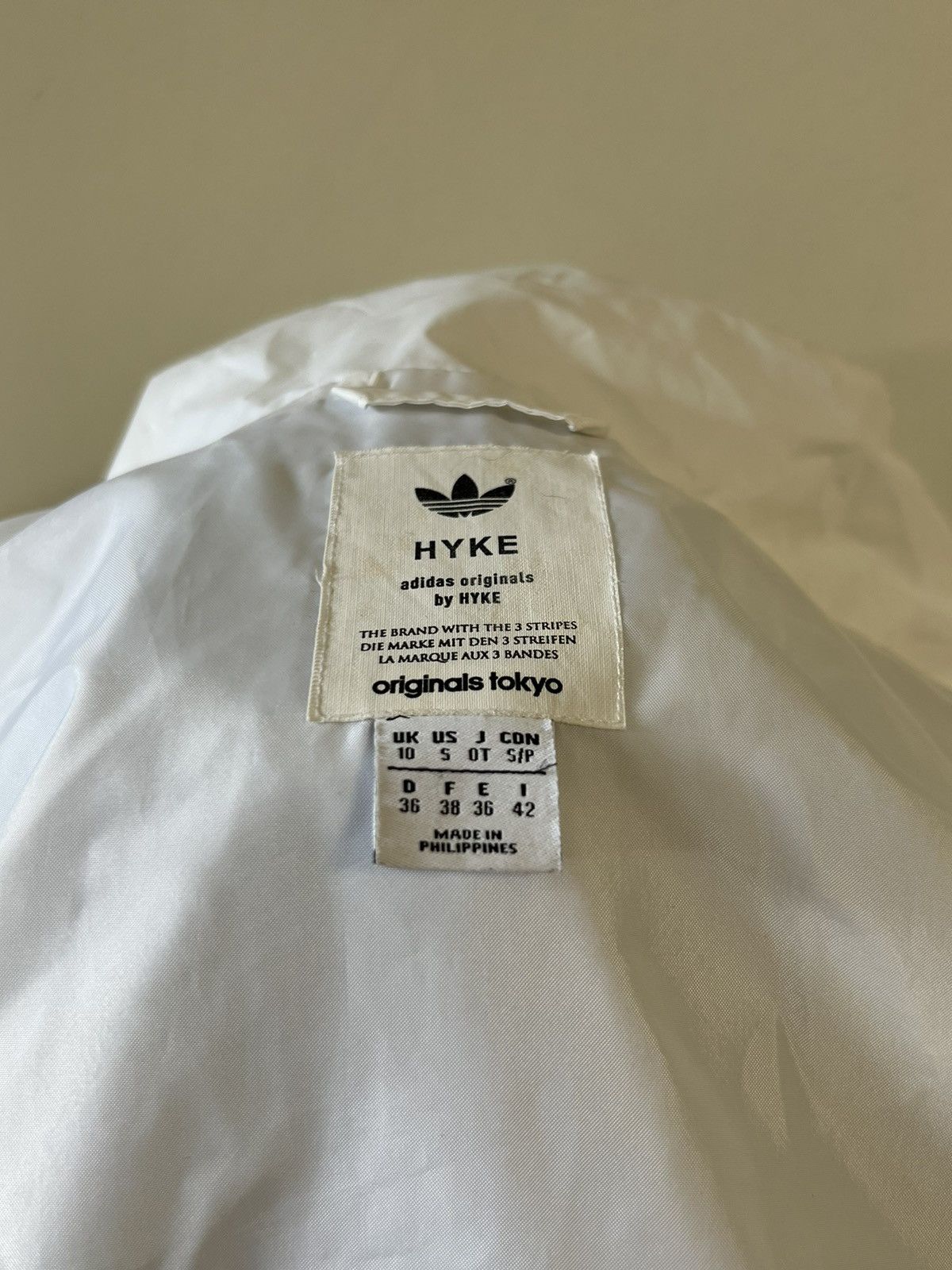 Adidas × HYKE × Japanese Brand Rare🔥 Adidas Originals by Hyke Windbreaker Jacket Oversized Size S / US 4 / IT 40 - 13 Thumbnail