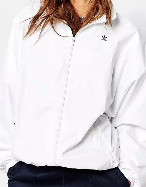 Adidas × HYKE × Japanese Brand Rare🔥 Adidas Originals by Hyke Windbreaker Jacket Oversized Size S / US 4 / IT 40 - 2 Thumbnail