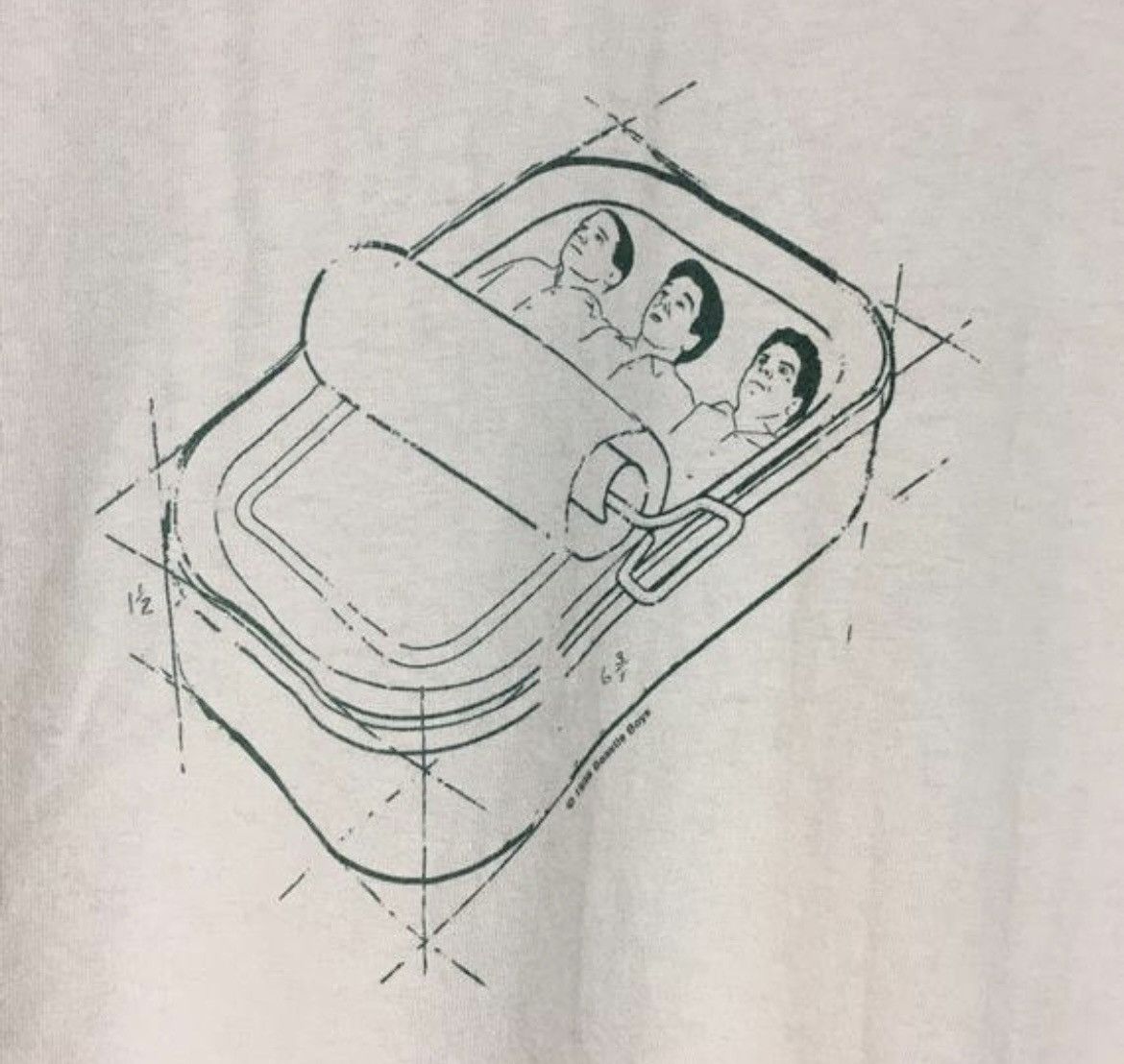 Vintage 90s Beastie Boys band t shirt
