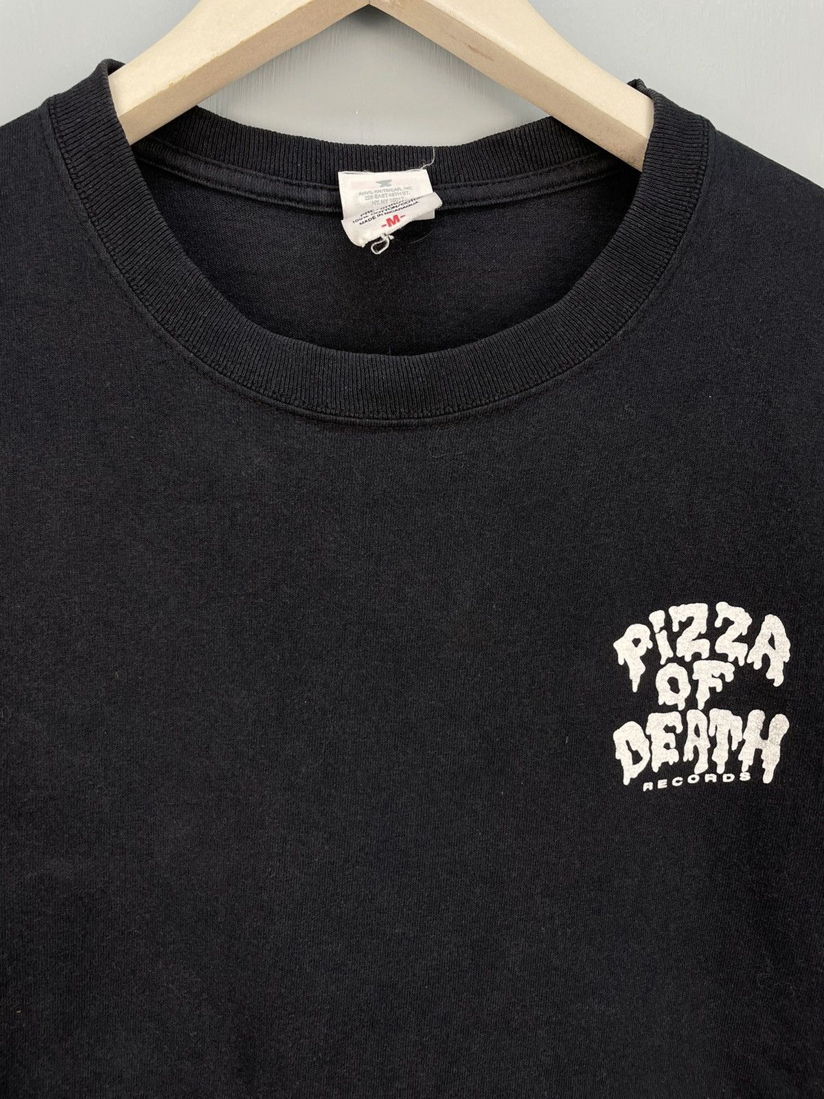 Band Tees Vintage Y2K Pizza Of Death Records t shirt Size US M / EU 48-50 / 2 - 4 Thumbnail