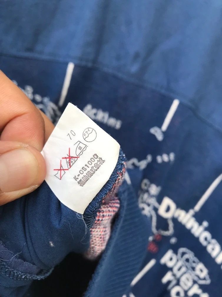 Lancel Lancel Paris Caribbean Sea Map Designer Jaket Size US M / EU 48-50 / 2 - 9 Thumbnail