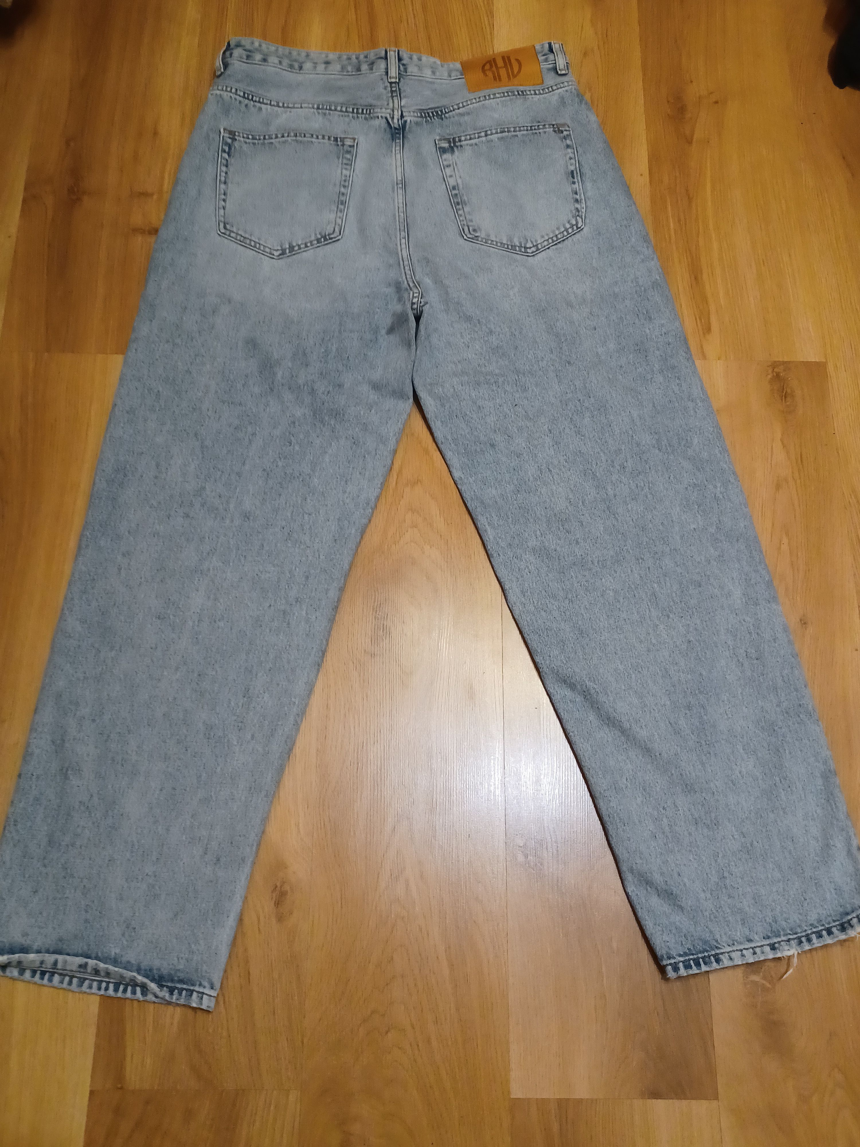 Zara Rhuigi x Zara 34 baggy light blue jeans Size US 34 / EU 50 - 6 Thumbnail
