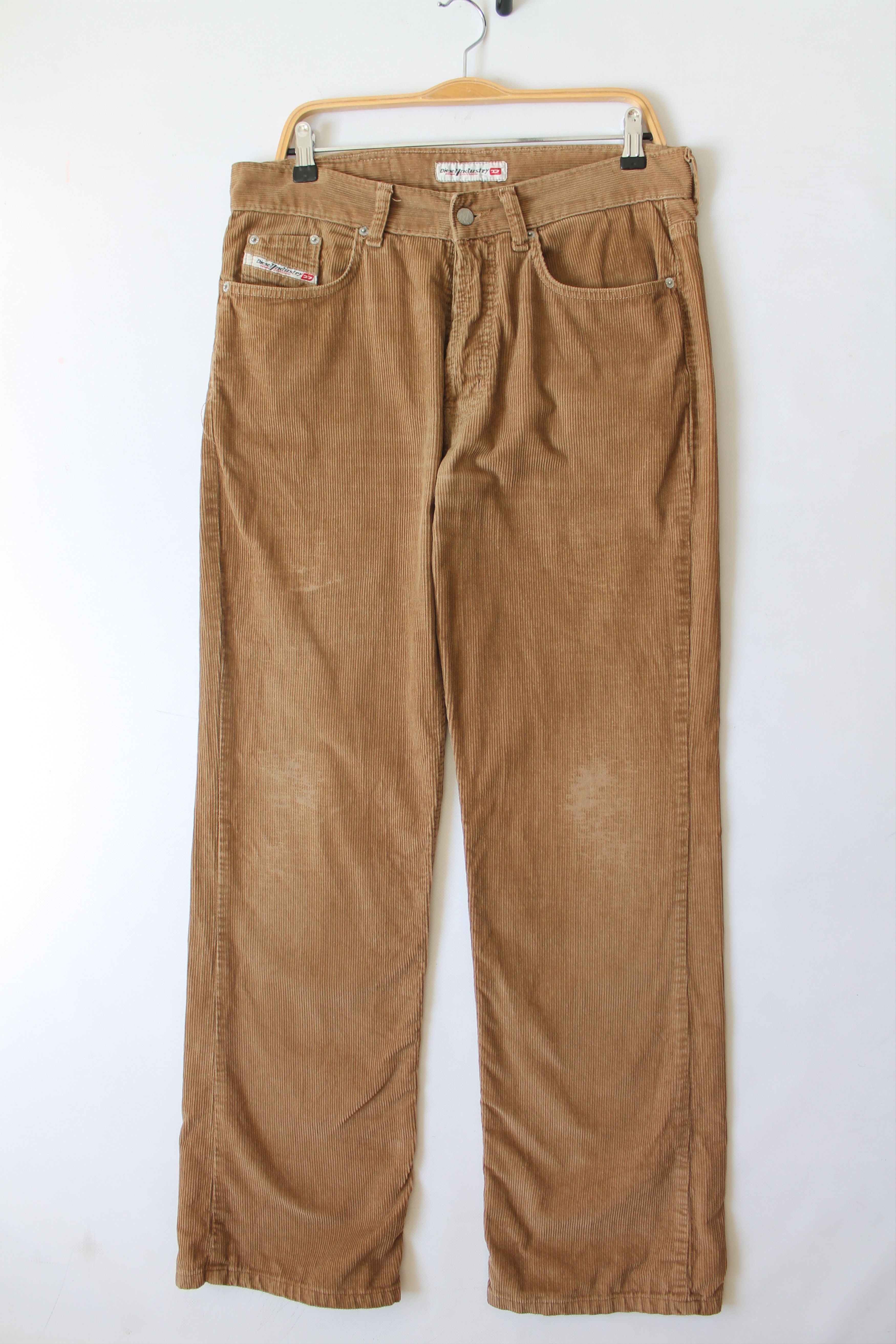 Diesel DIESEL Corduroy Pants Brown distressed Size US 34 / EU 50 - 7 Thumbnail