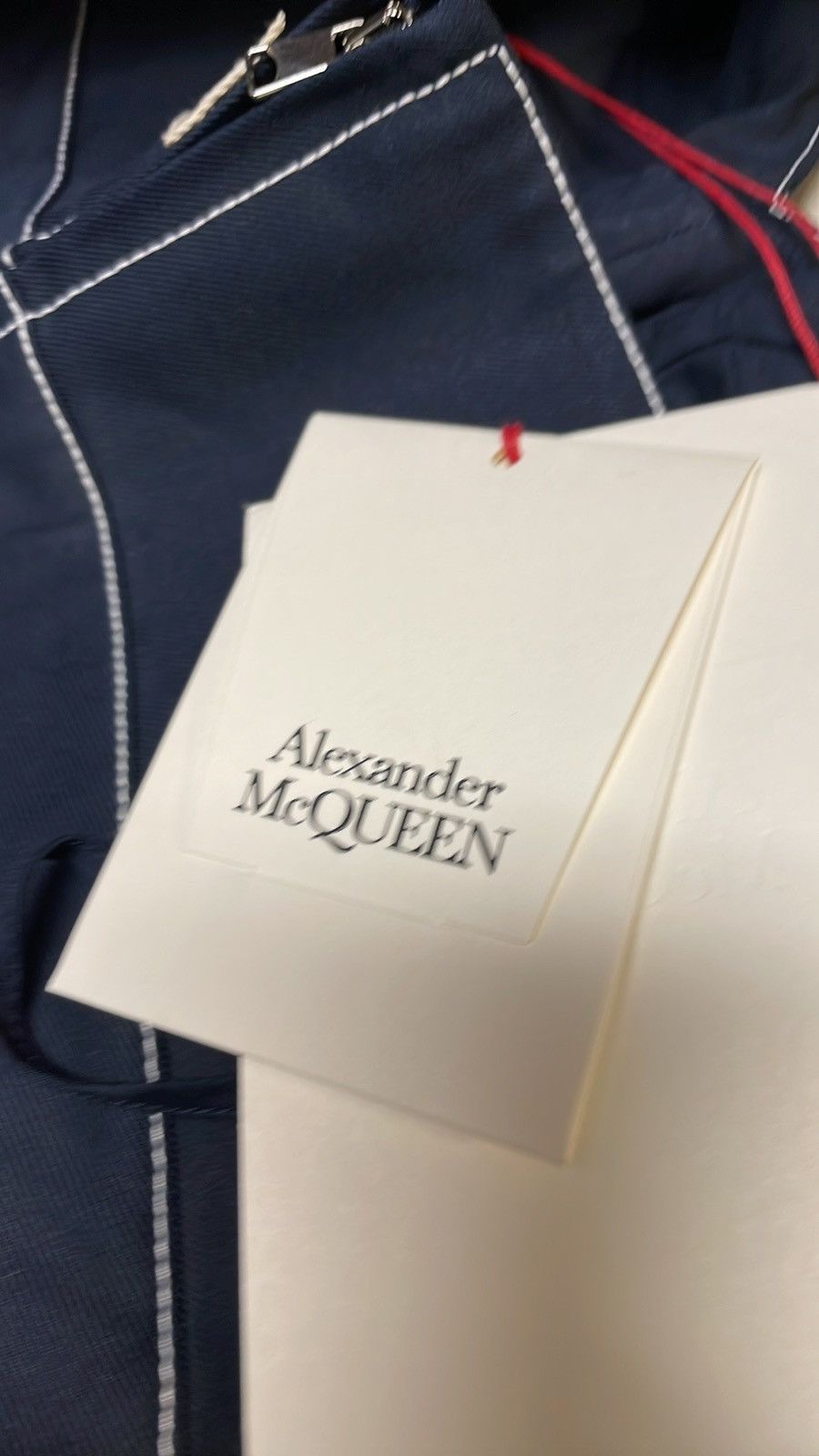 Alexander McQueen Alexander McQueen Midnight Blue Size XL / US 12-14 / IT 48-50 - 3 Thumbnail