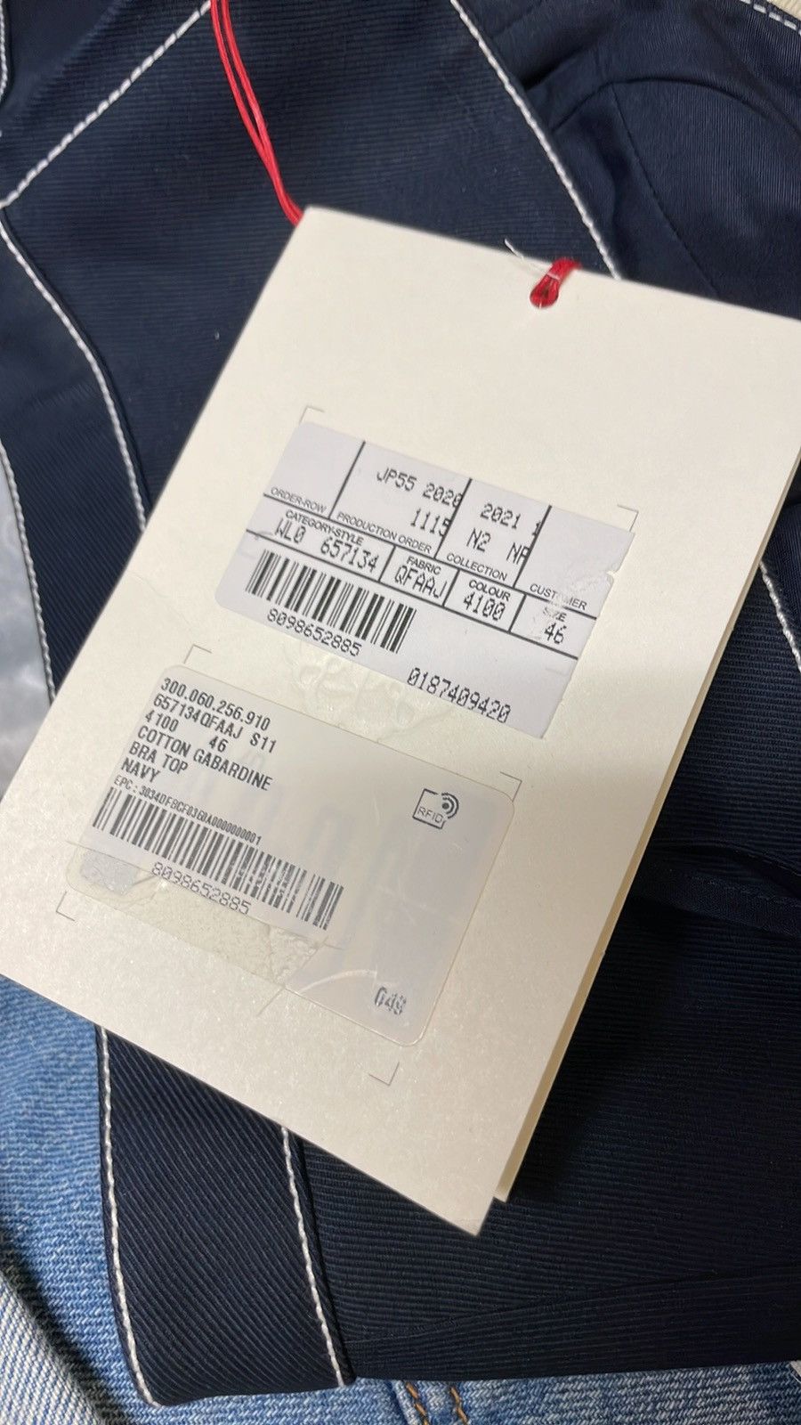 Alexander McQueen Alexander McQueen Midnight Blue Size XL / US 12-14 / IT 48-50 - 4 Thumbnail