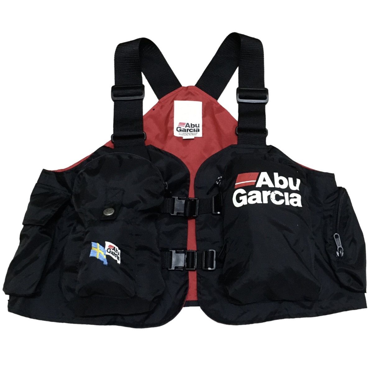 Japanese Brand Rare Design Vintage Abu Garcia Multi Pocket Vests 1990s Size US M / EU 48-50 / 2 - 1 Thumbnail