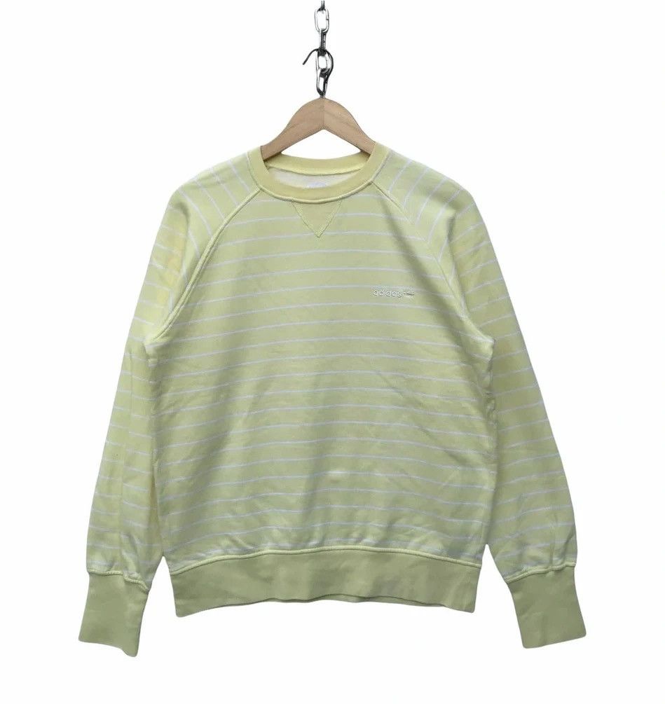 Adidas Adidas Stripe Sweatshirt Adidas Streetwear Sweater Size US M / EU 48-50 / 2 - 1 Thumbnail