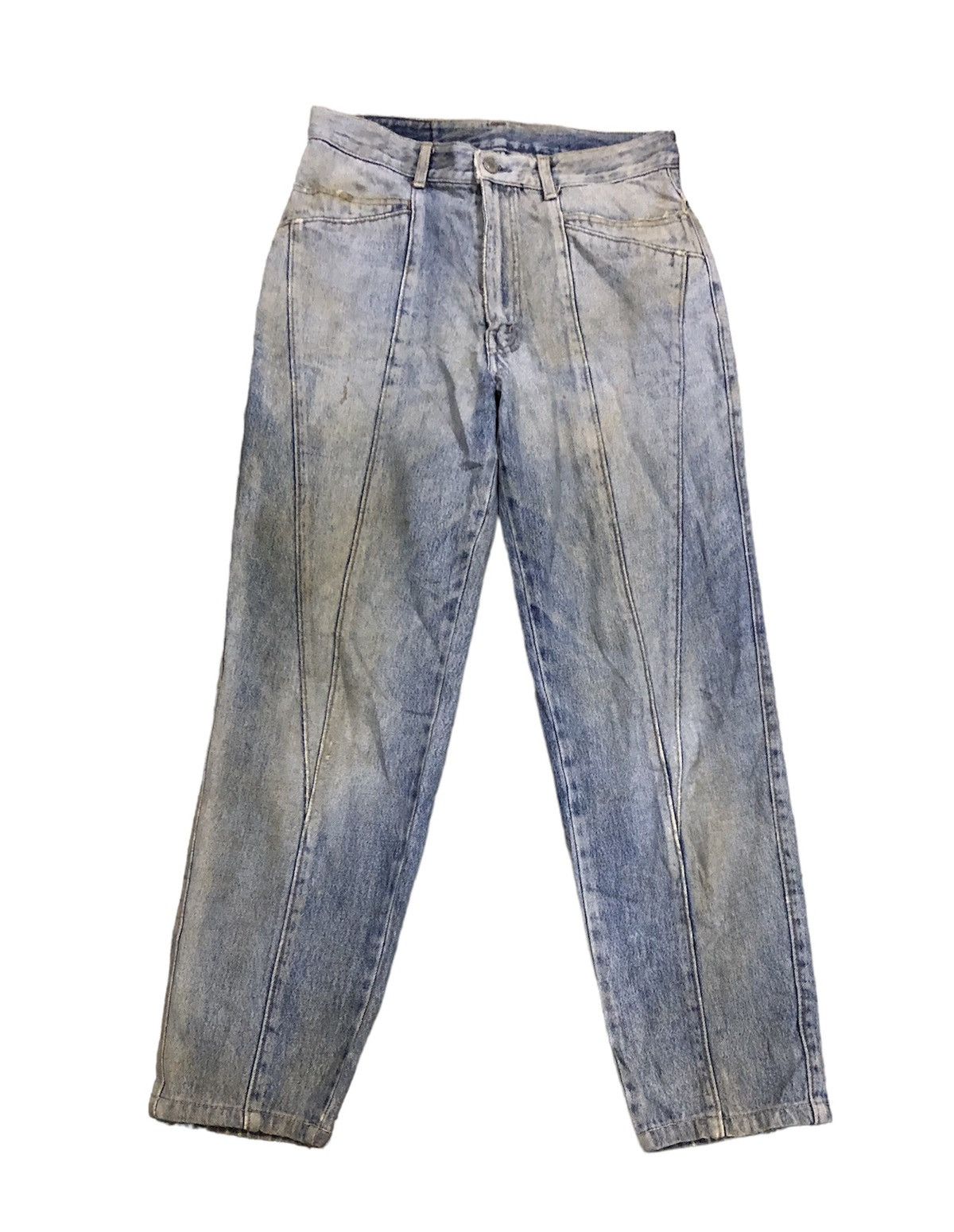 If Six Was Nine × Japanese Brand × Le Grande Bleu (L.G.B.) 🇯🇵 JAPANESE BRAND LUCKY MUDWASH Y2K FADED JEANS Size US 30 / EU 46 - 1 Thumbnail