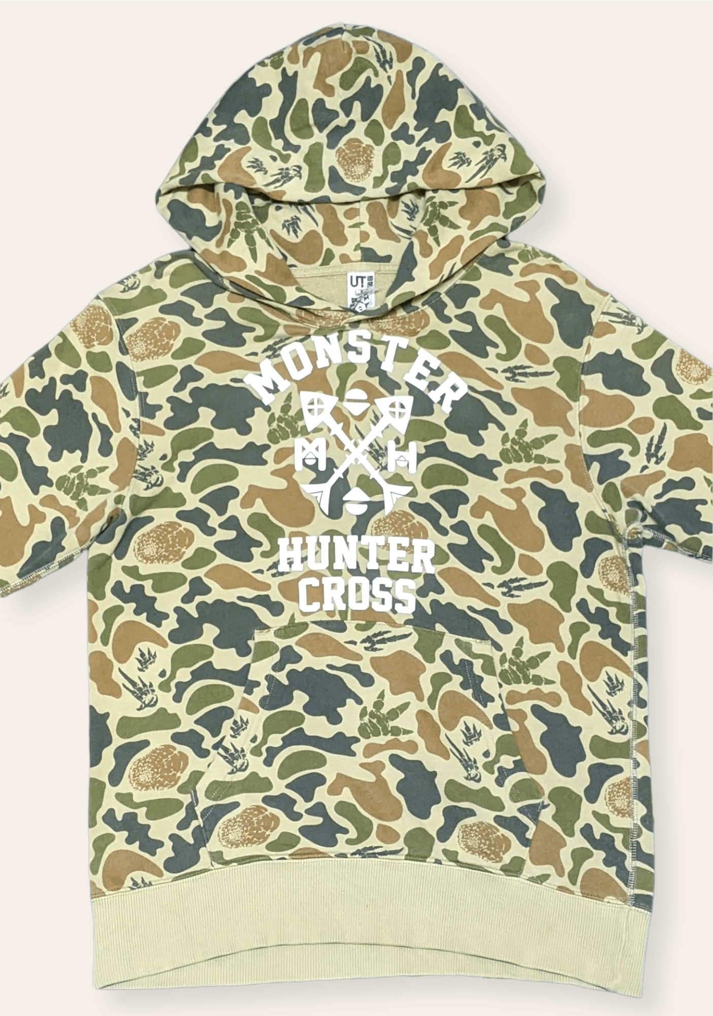Anime × Japanese Brand × Vintage Vintage Game Monster Hunter Capcom Camo Hoodie Size US M / EU 48-50 / 2 - 3 Thumbnail