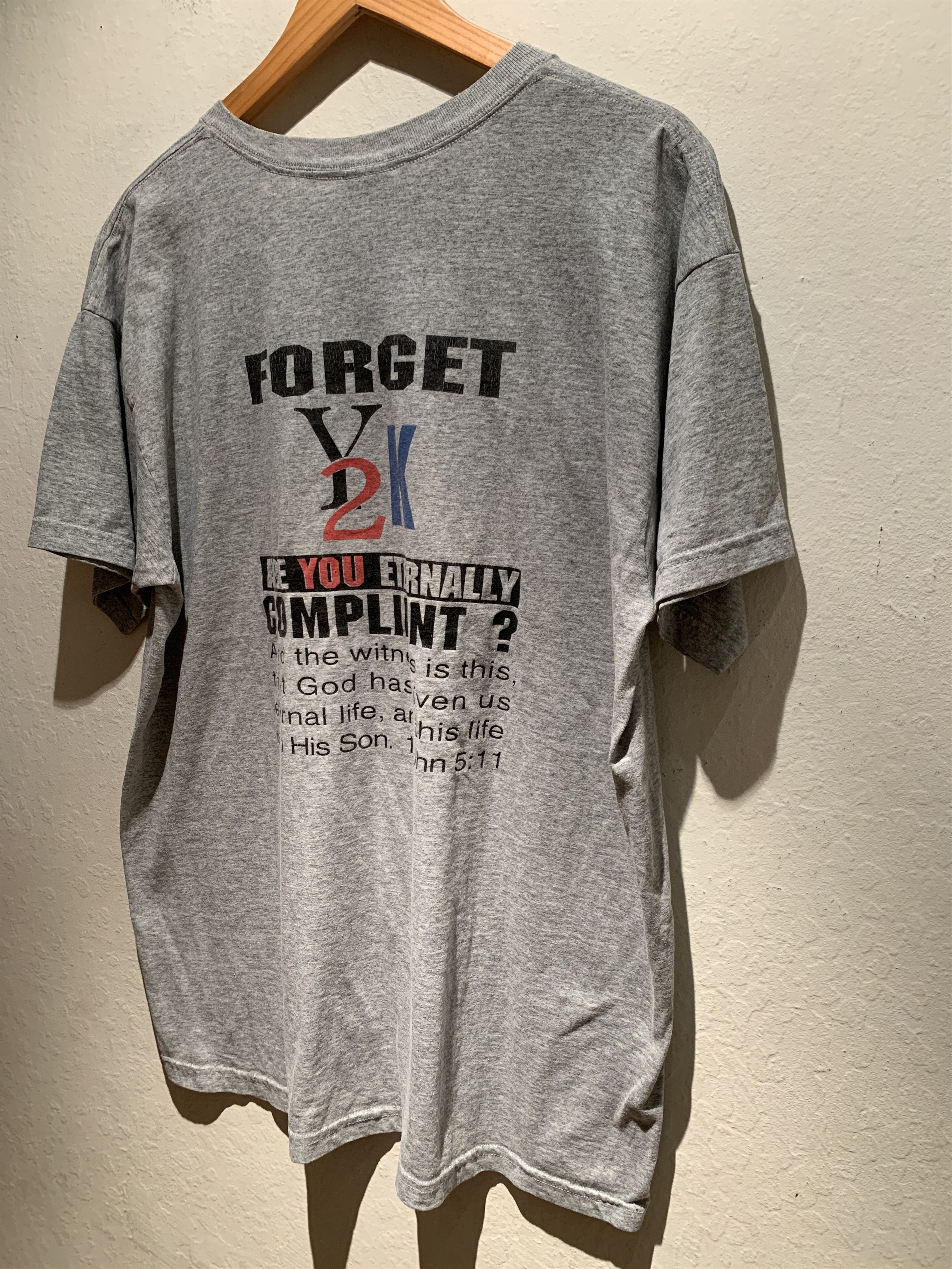 Other RARE* Vintage John 5:11 Jesus Eternal Compliance Chris Shirt Size US XL / EU 56 / 4 - 1 Thumbnail