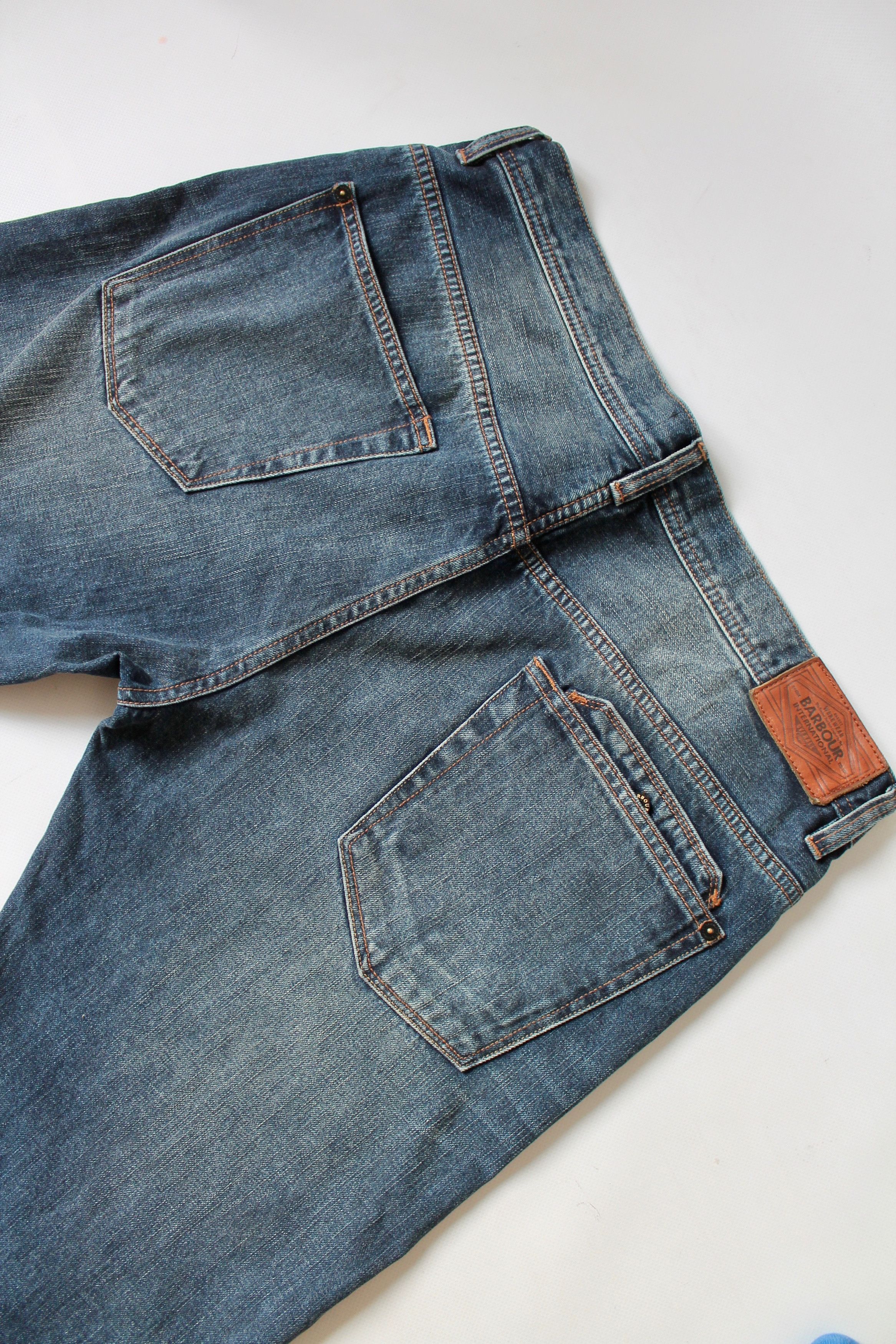 Barbour BARBOUR International W37-38 Long Denim Jeans Pants Size US 37 - 11 Thumbnail