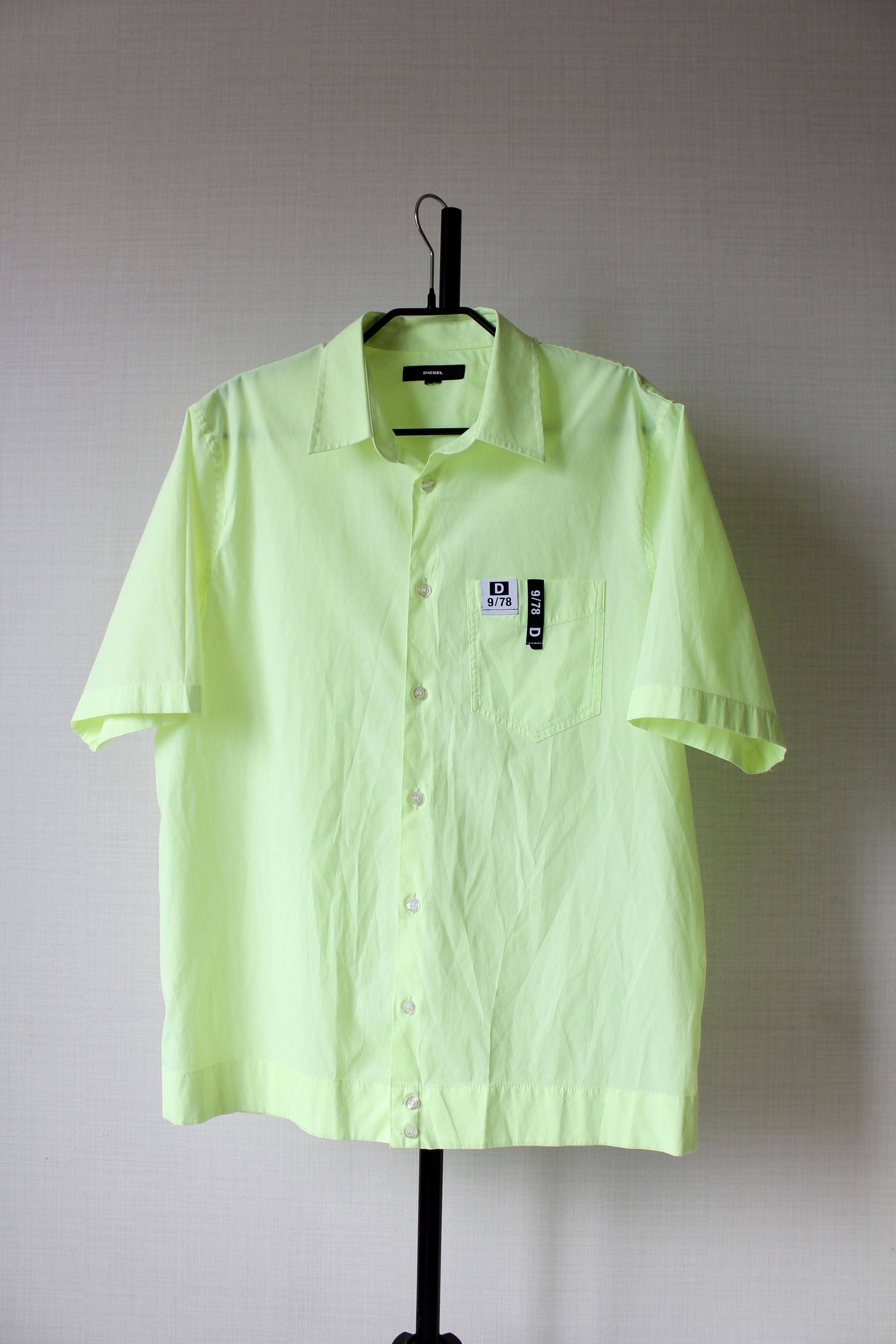 Diesel DIESEL S - Fry - Fluo Shirt Short Sleeve Size US S / EU 44-46 / 1 - 2 Thumbnail