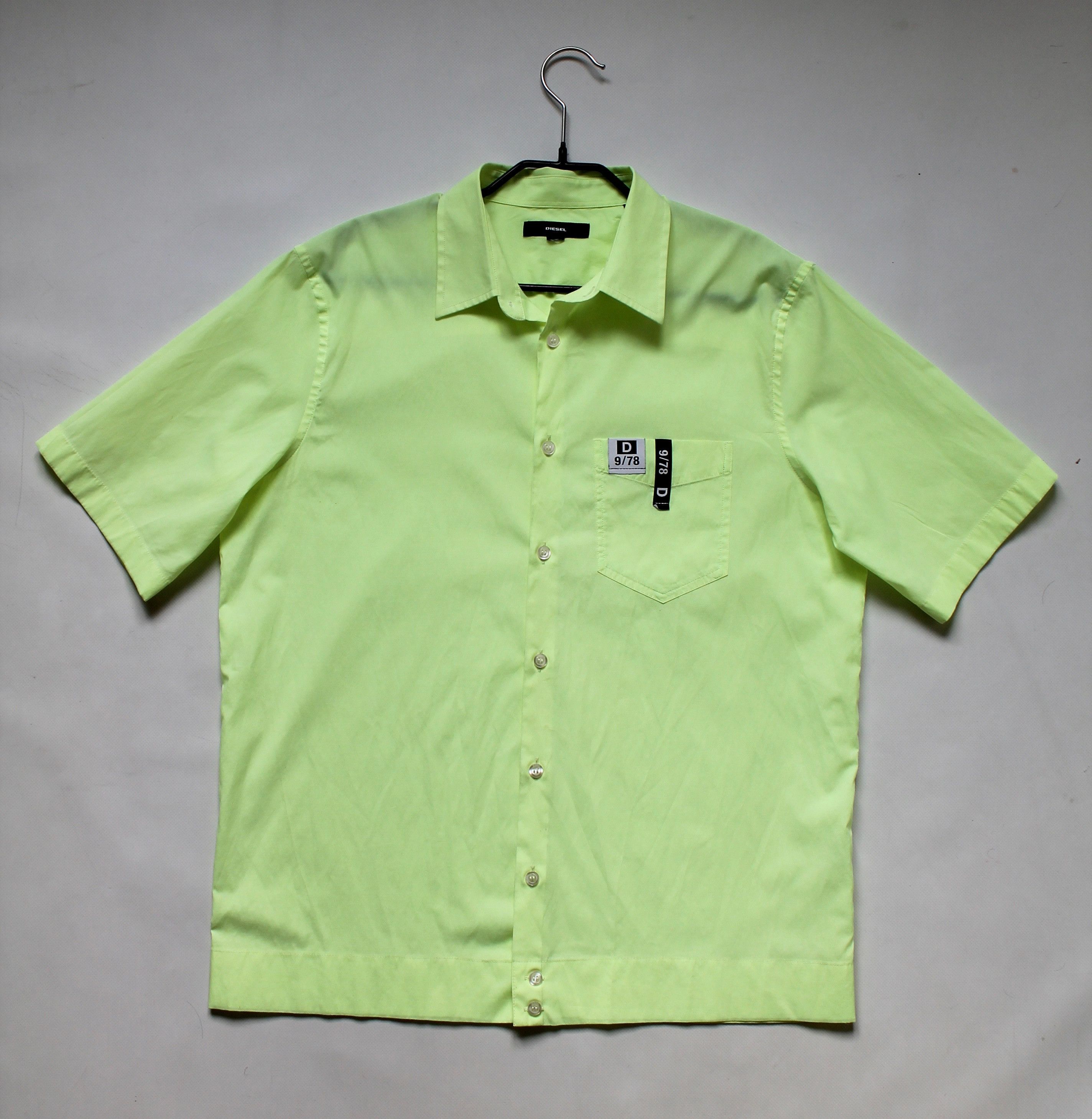 Diesel DIESEL S - Fry - Fluo Shirt Short Sleeve Size US S / EU 44-46 / 1 - 8 Thumbnail