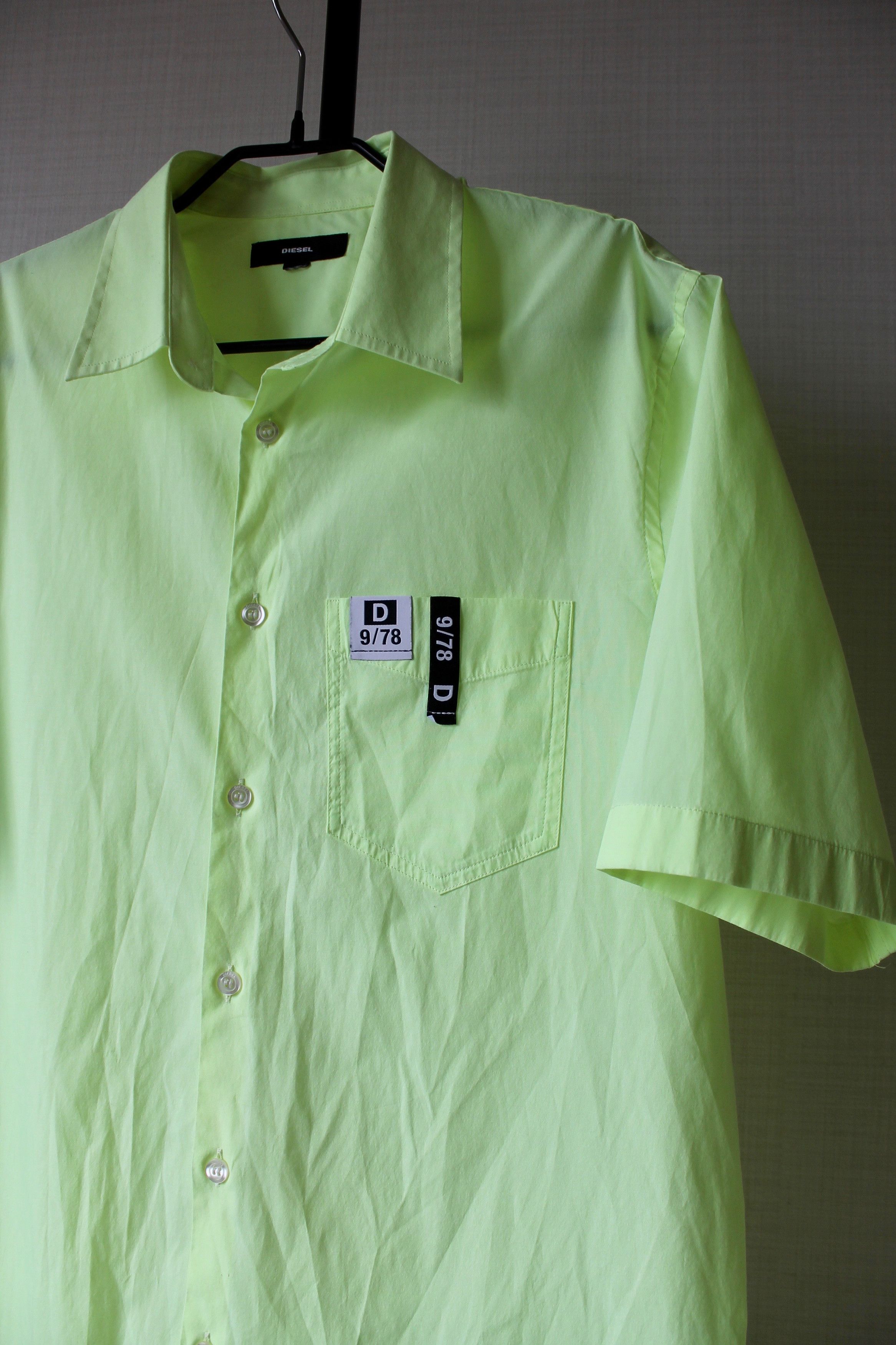 Diesel DIESEL S - Fry - Fluo Shirt Short Sleeve Size US S / EU 44-46 / 1 - 4 Thumbnail