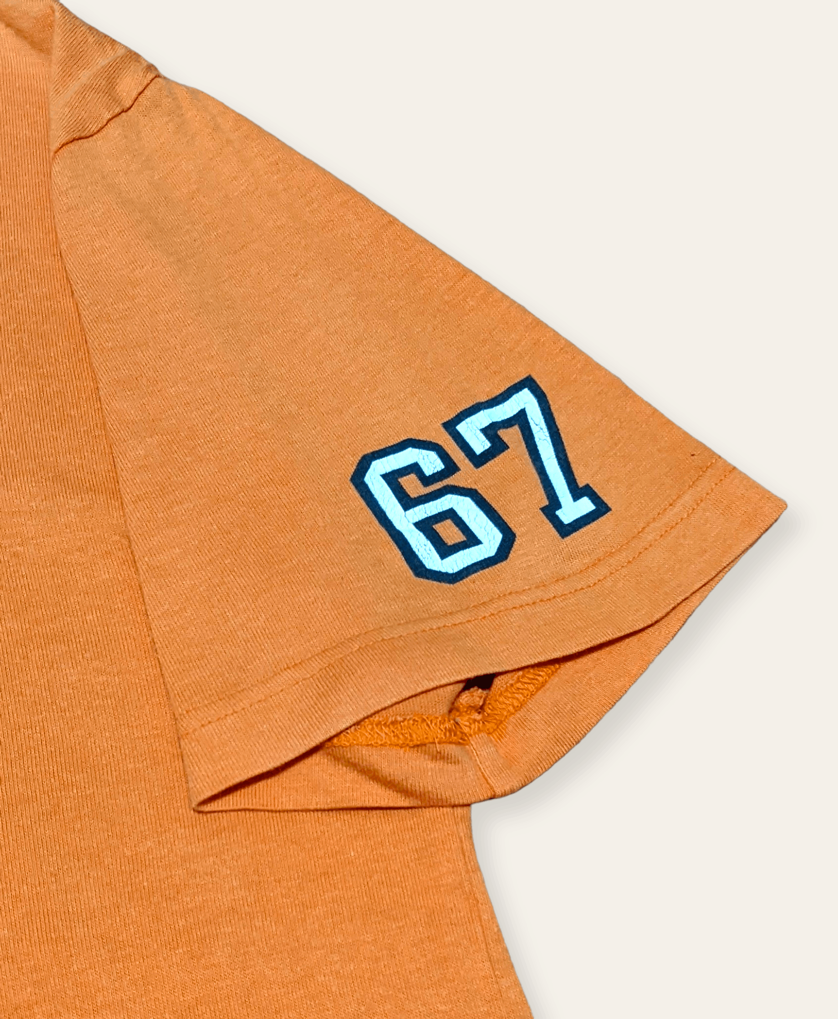 Polo Ralph Lauren × Ralph Lauren × Vintage Vintage 90s Polo Ralph Lauren 67 Spellout T shirt Size US L / EU 52-54 / 3 - 4 Thumbnail