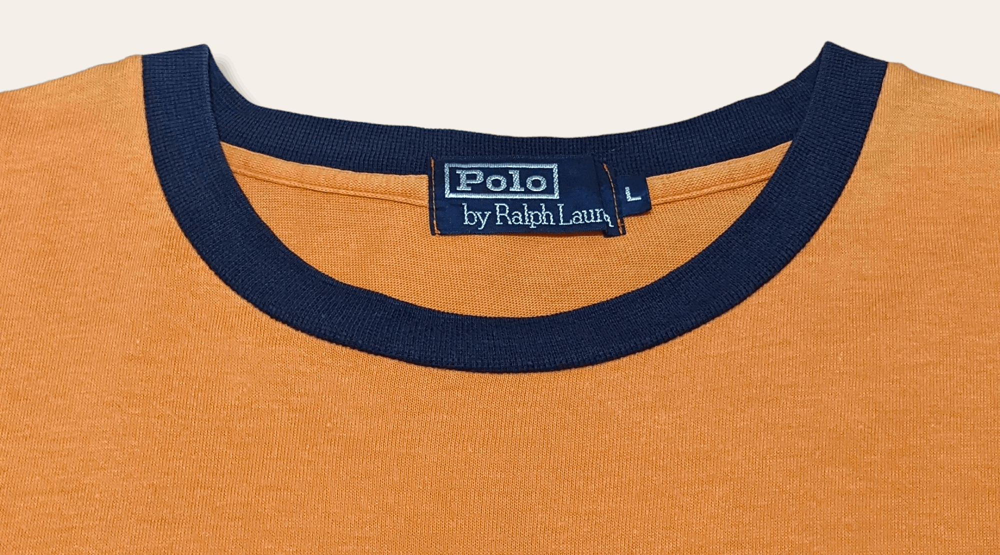 Polo Ralph Lauren × Ralph Lauren × Vintage Vintage 90s Polo Ralph Lauren 67 Spellout T shirt Size US L / EU 52-54 / 3 - 5 Thumbnail
