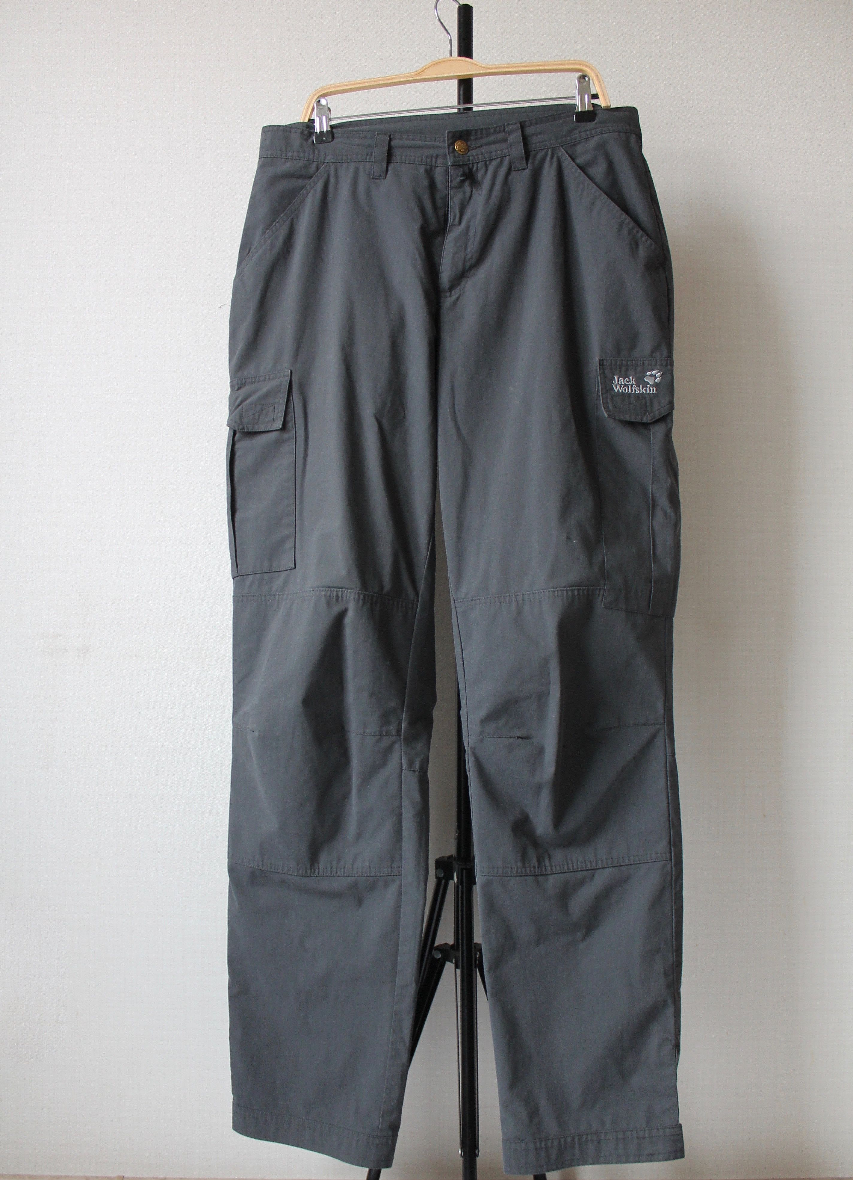 Jack Wolfskin Jack Wolfskin Outdoor Cargo Pants Graphite XL Size US 35 - 3 Thumbnail