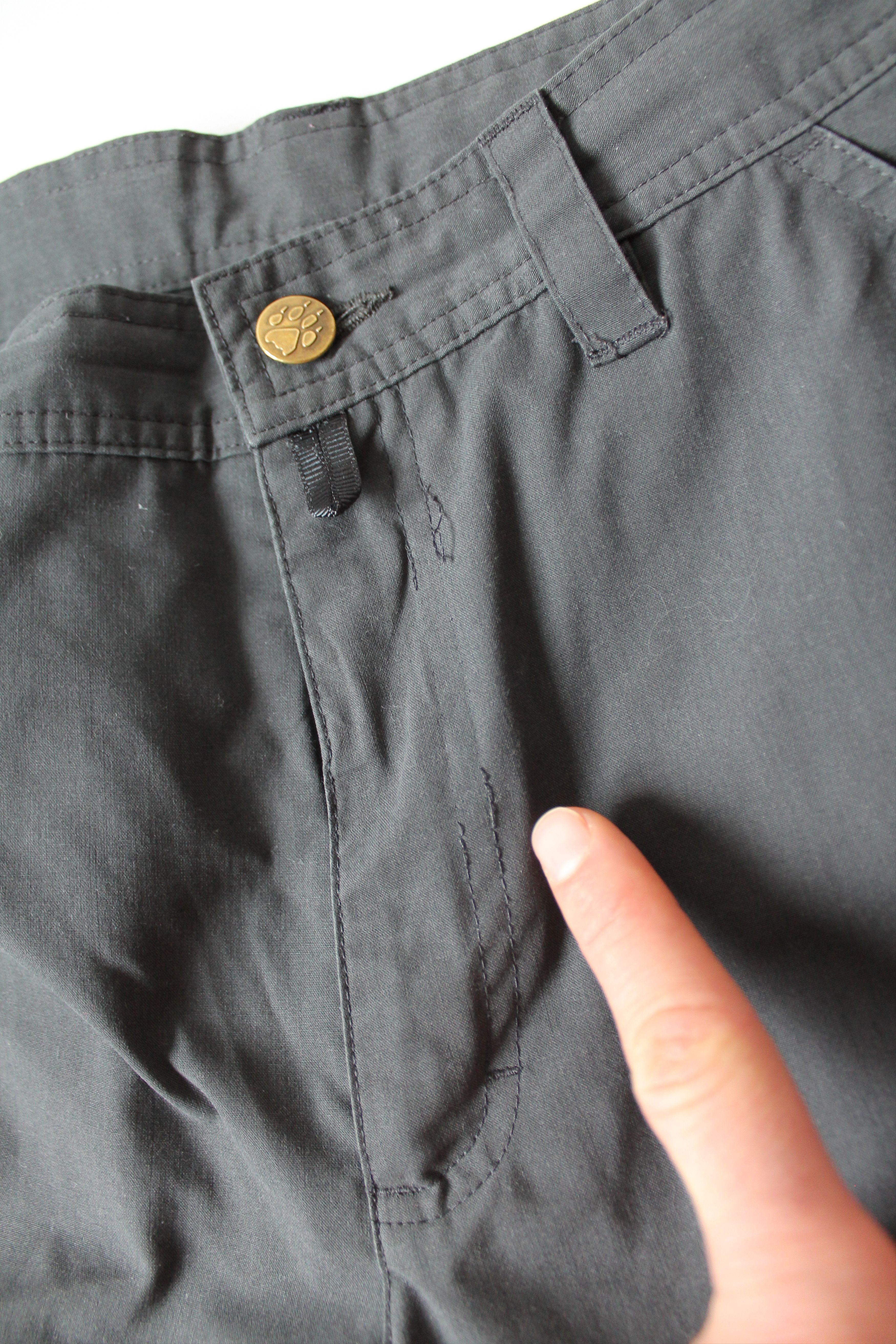 Jack Wolfskin Jack Wolfskin Outdoor Cargo Pants Graphite XL Size US 35 - 9 Thumbnail