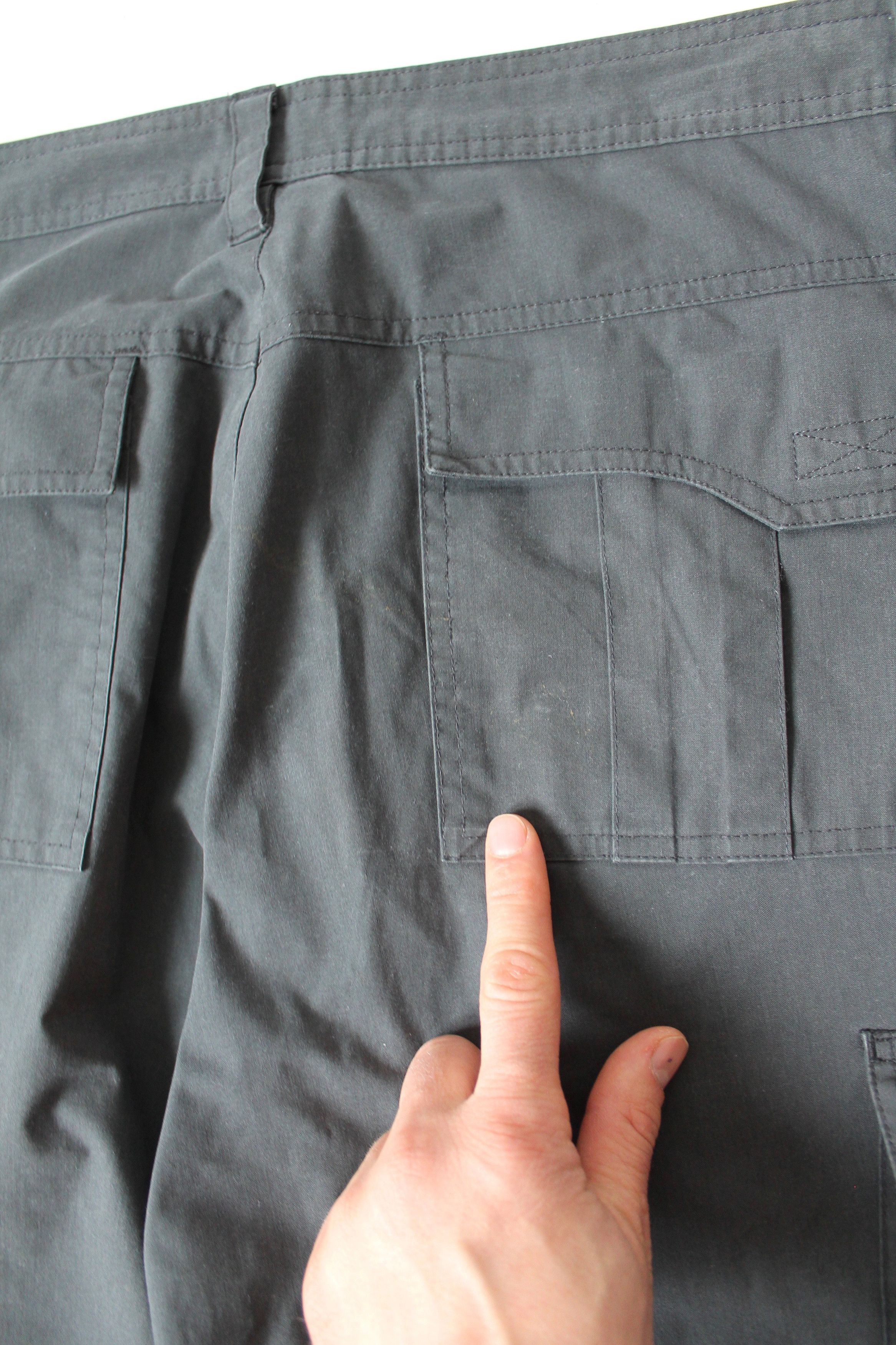 Jack Wolfskin Jack Wolfskin Outdoor Cargo Pants Graphite XL Size US 35 - 13 Thumbnail
