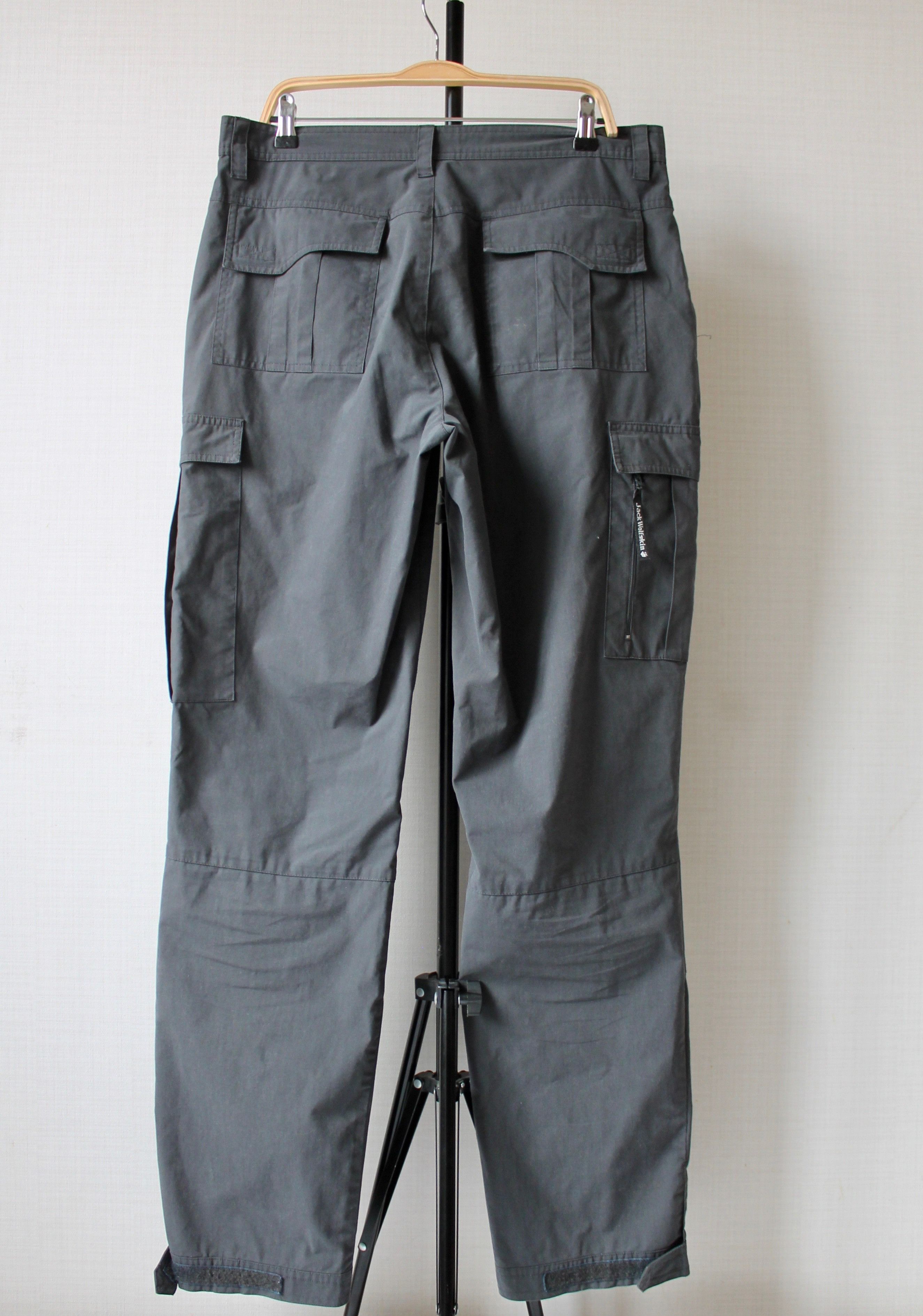 Jack Wolfskin Jack Wolfskin Outdoor Cargo Pants Graphite XL Size US 35 - 6 Thumbnail