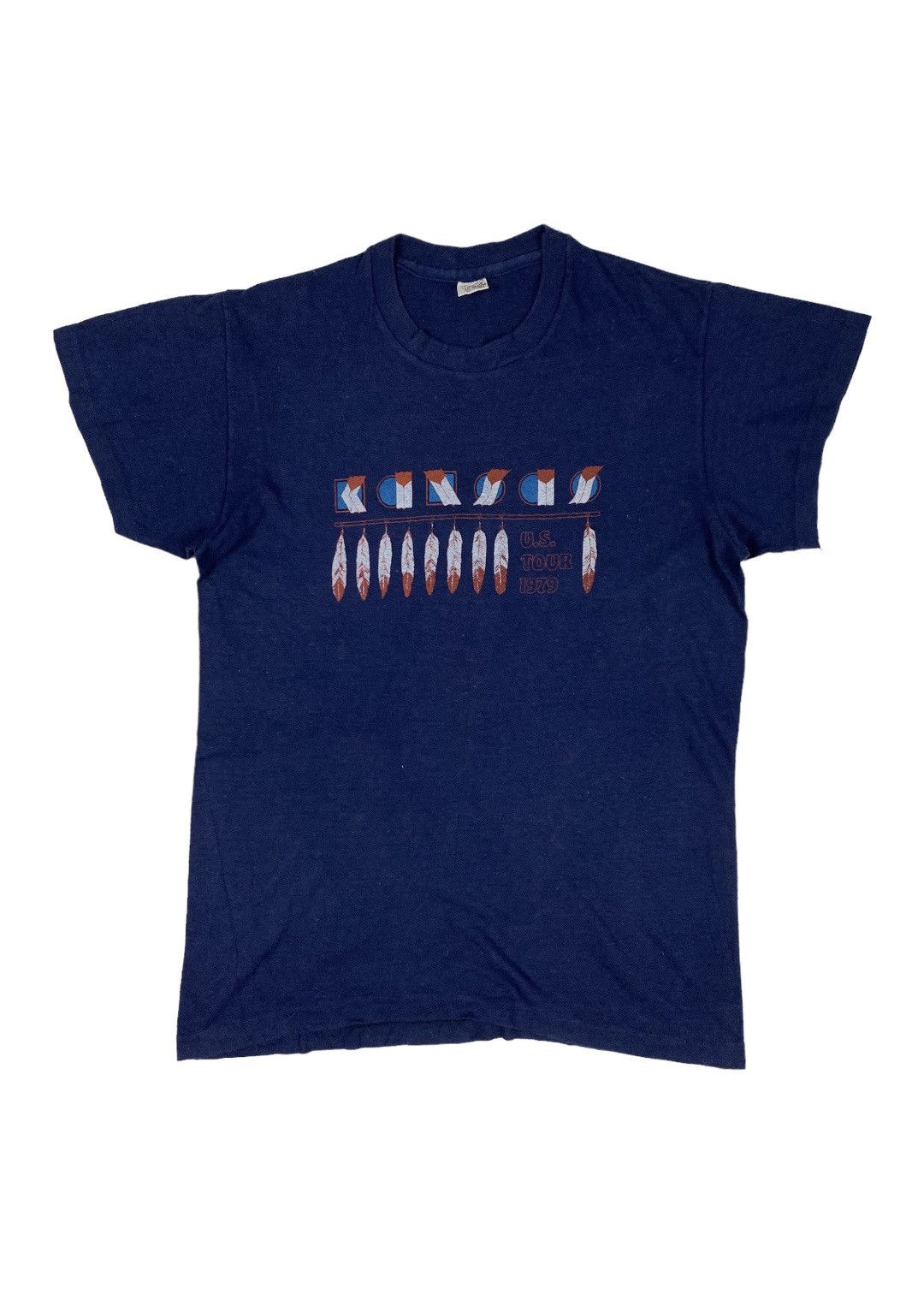 Vintage 1979 Kansas Rock Band JBL Pro Sound Tour Shirt