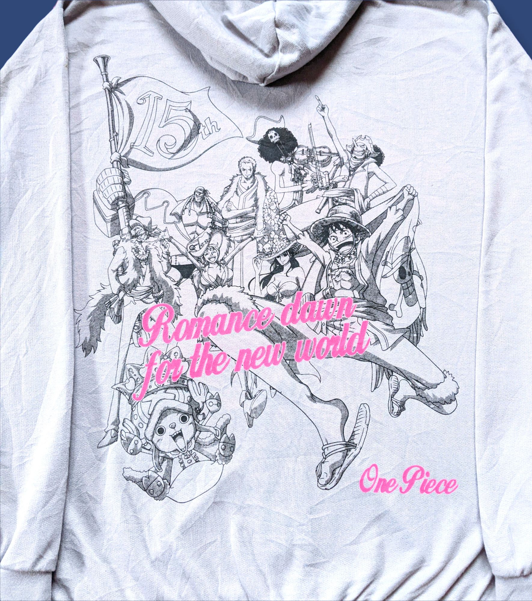 Anime × Japanese Brand × Vintage Rare Vintage One Piece Anime Manga 15th Anniversary Hoodie Size US L / EU 52-54 / 3 - 1 Thumbnail