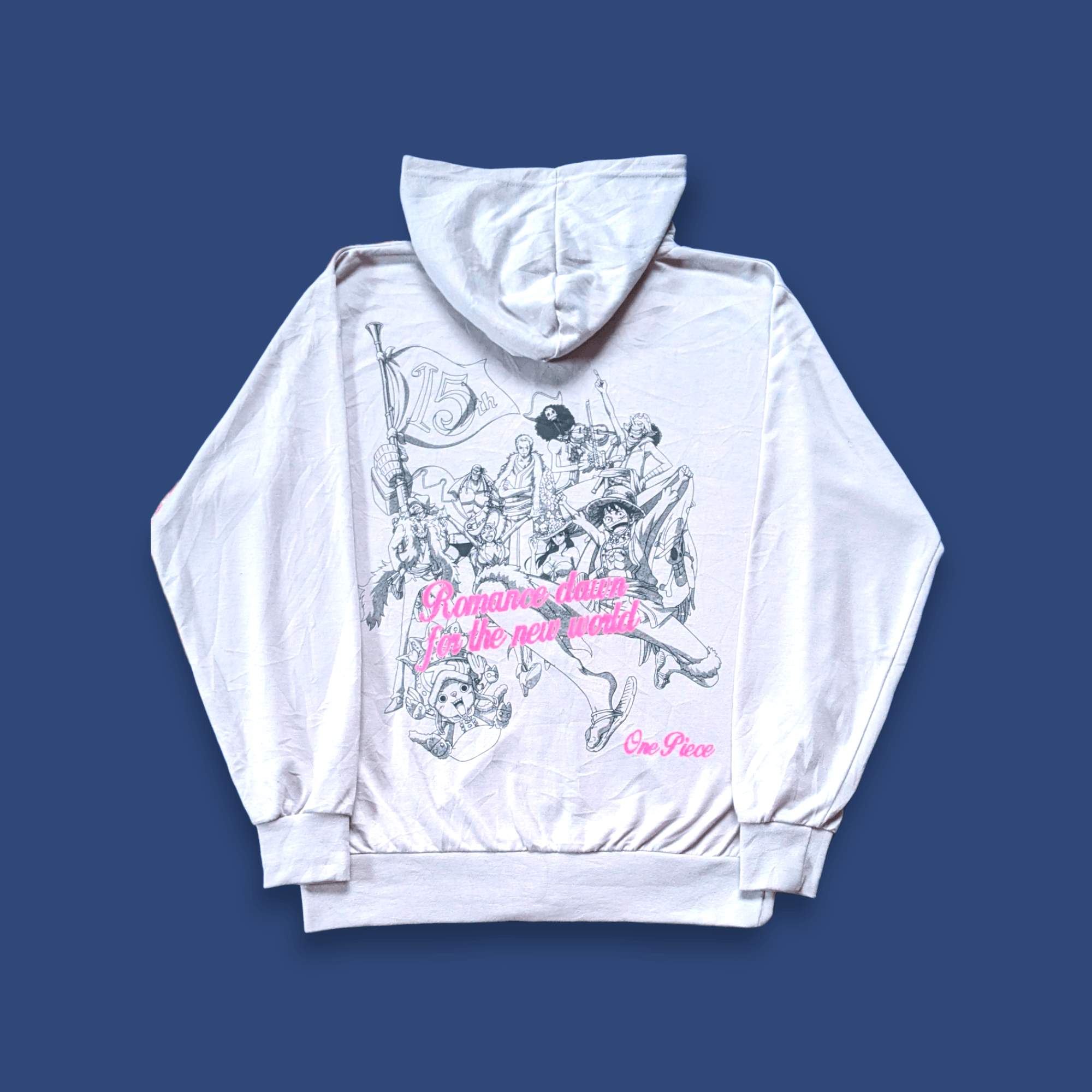 Anime × Japanese Brand × Vintage Rare Vintage One Piece Anime Manga 15th Anniversary Hoodie Size US L / EU 52-54 / 3 - 2 Thumbnail
