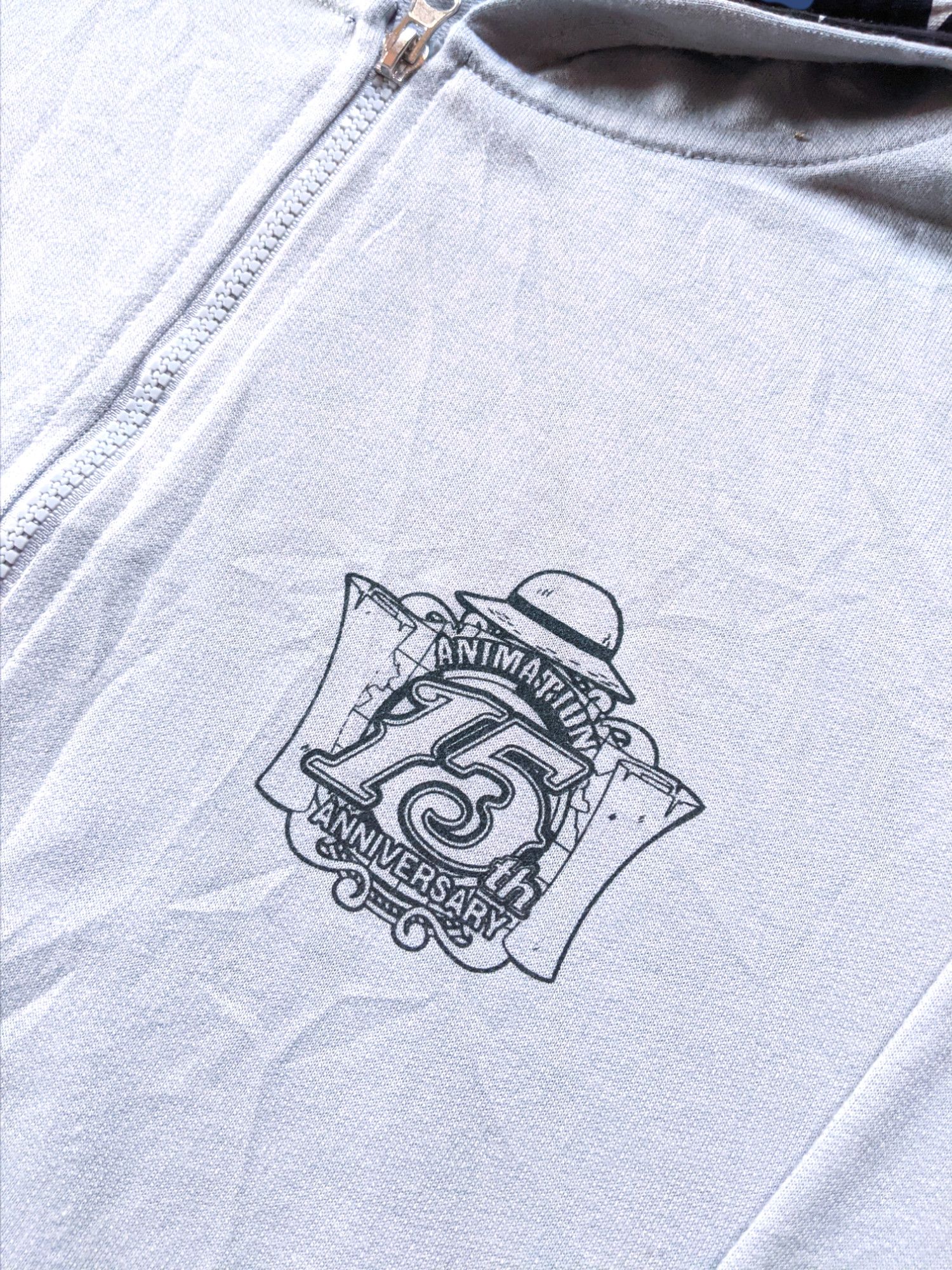Anime × Japanese Brand × Vintage Rare Vintage One Piece Anime Manga 15th Anniversary Hoodie Size US L / EU 52-54 / 3 - 5 Thumbnail