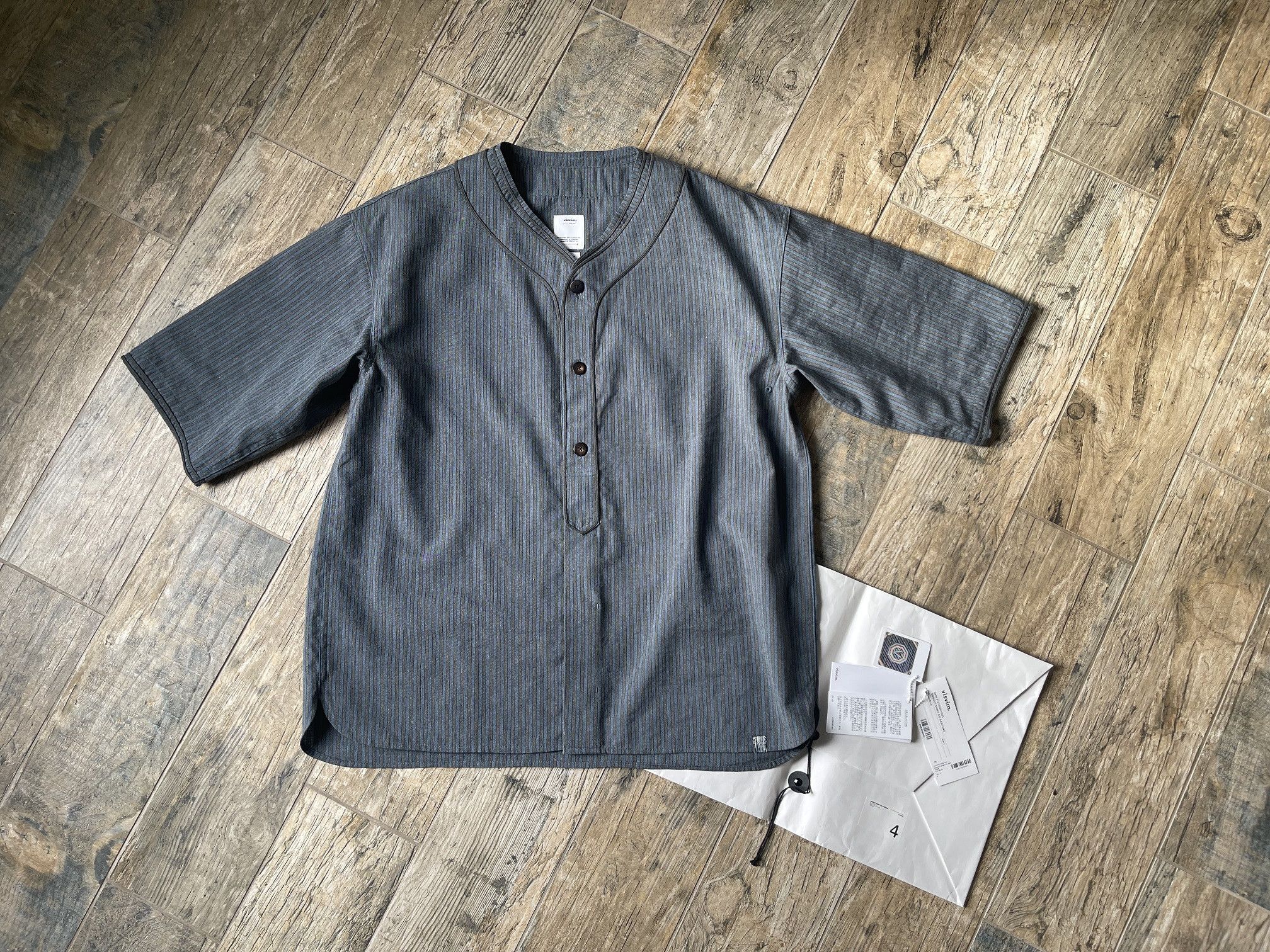 Visvim 21SS Santome Dugout Shirt S/S Size 4 | Grailed