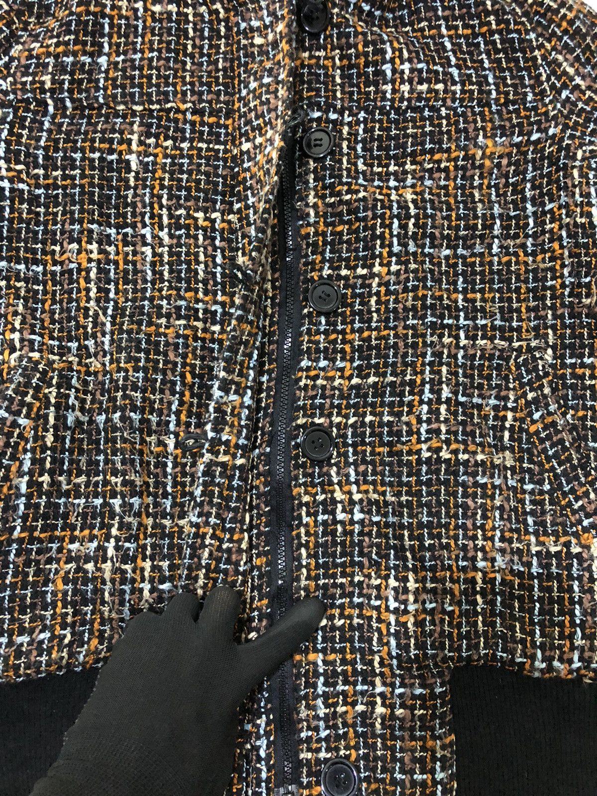 If Six Was Nine × Japanese Brand × Le Grande Bleu (L.G.B.) LGB INSPIRED KNITWEAR FUR RACOON MOHAIR JACKET HOODIE Size L / US 10 / IT 46 - 12 Thumbnail