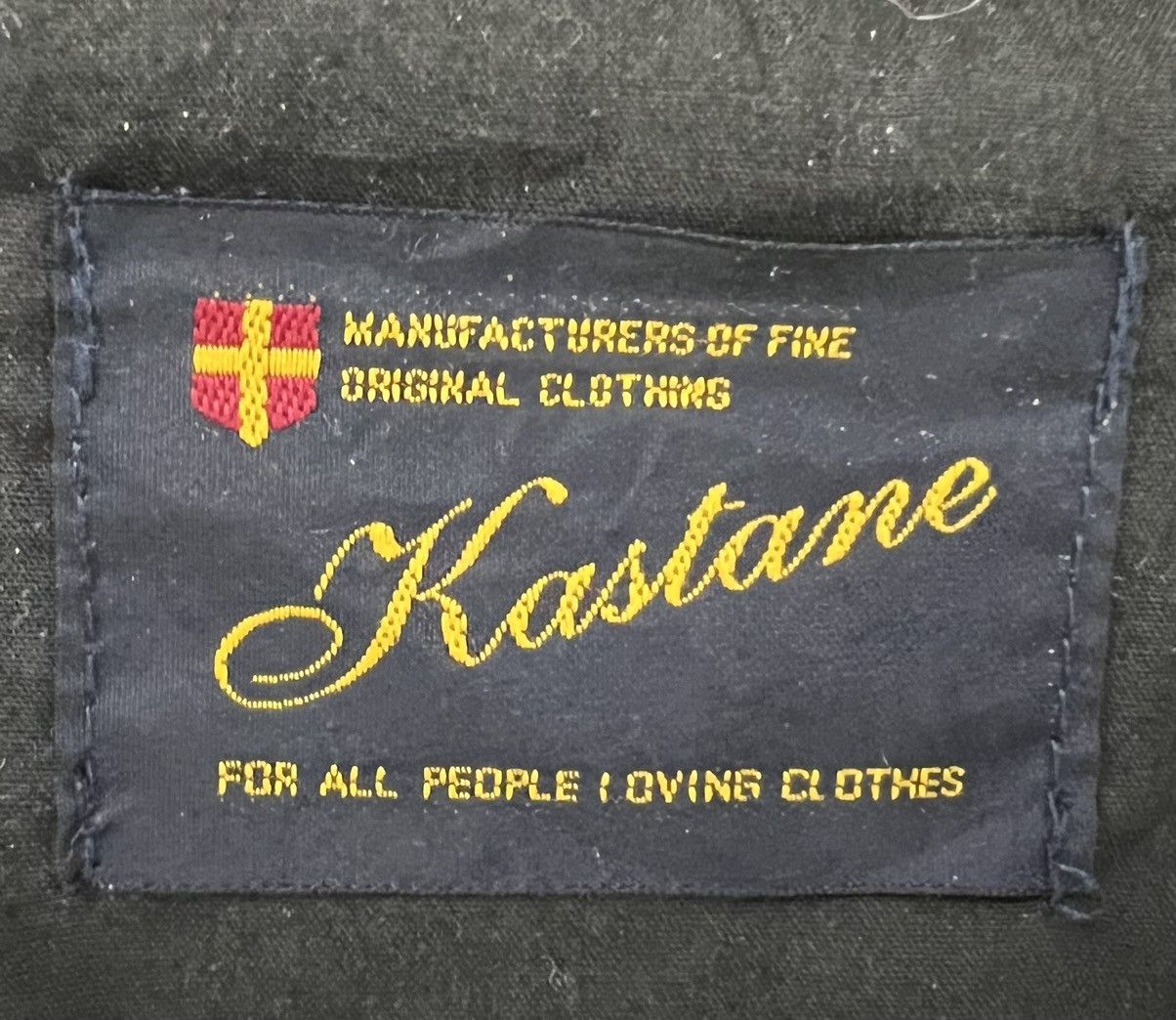 Japanese Brand × Vintage Kastane For People Loving Clothes Jacket Size L / US 10 / IT 46 - 9 Thumbnail