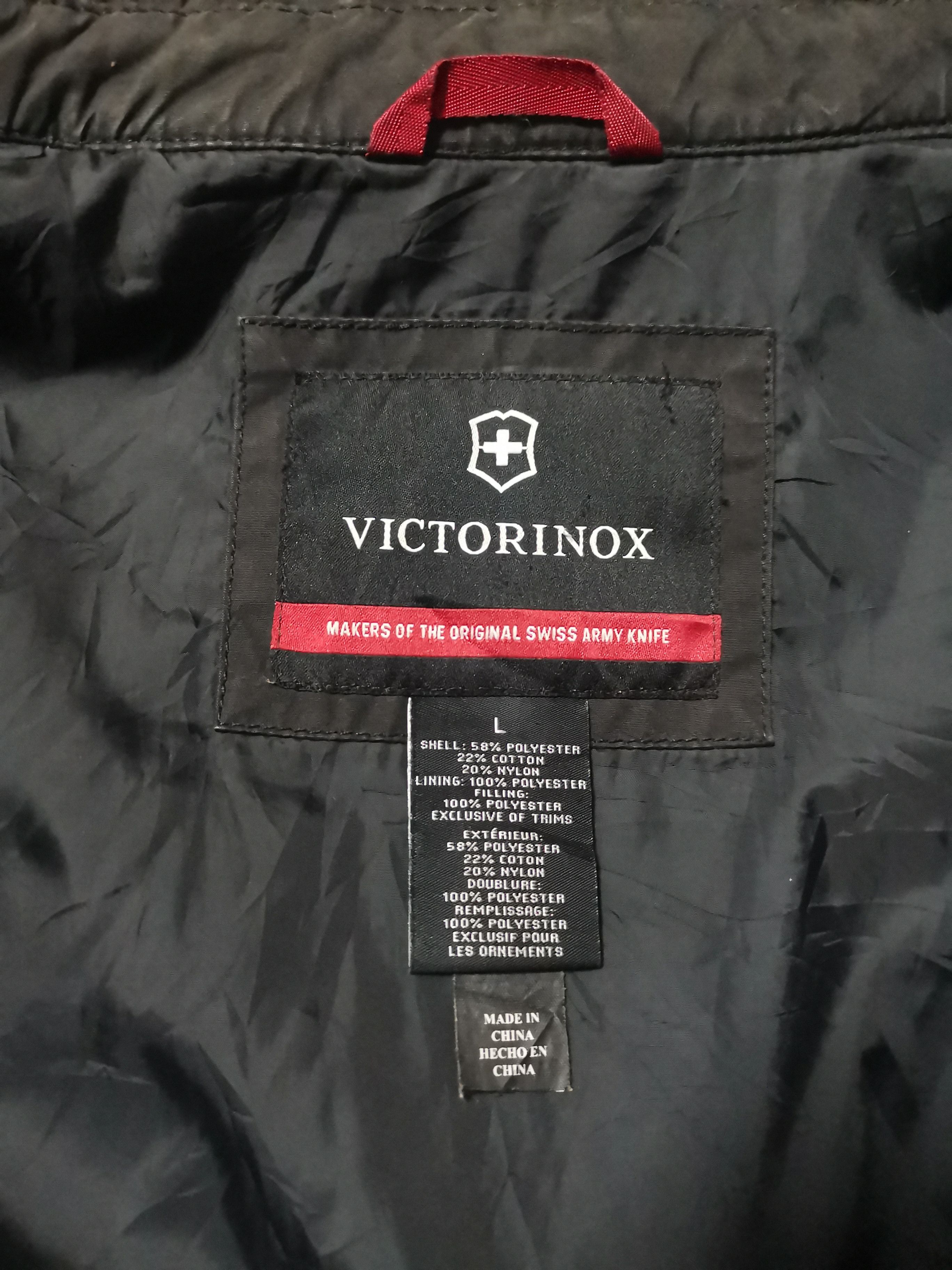 Victorinox Victorinox Zipper Jacket - Fall/Winter 2015 Size US L / EU 52-54 / 3 - 7 Thumbnail