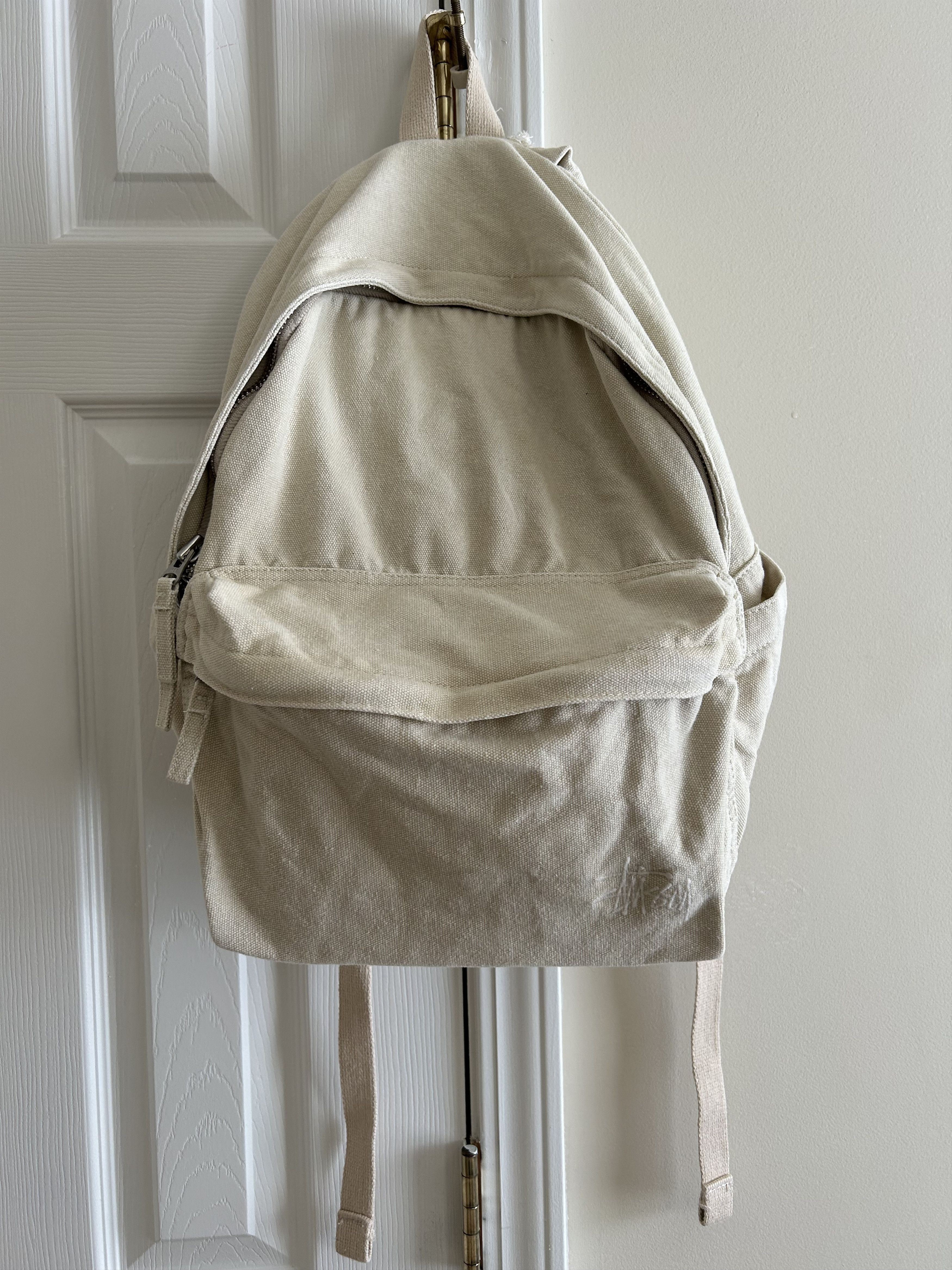 Stussy Stussy Canvas Backpack bag | Grailed