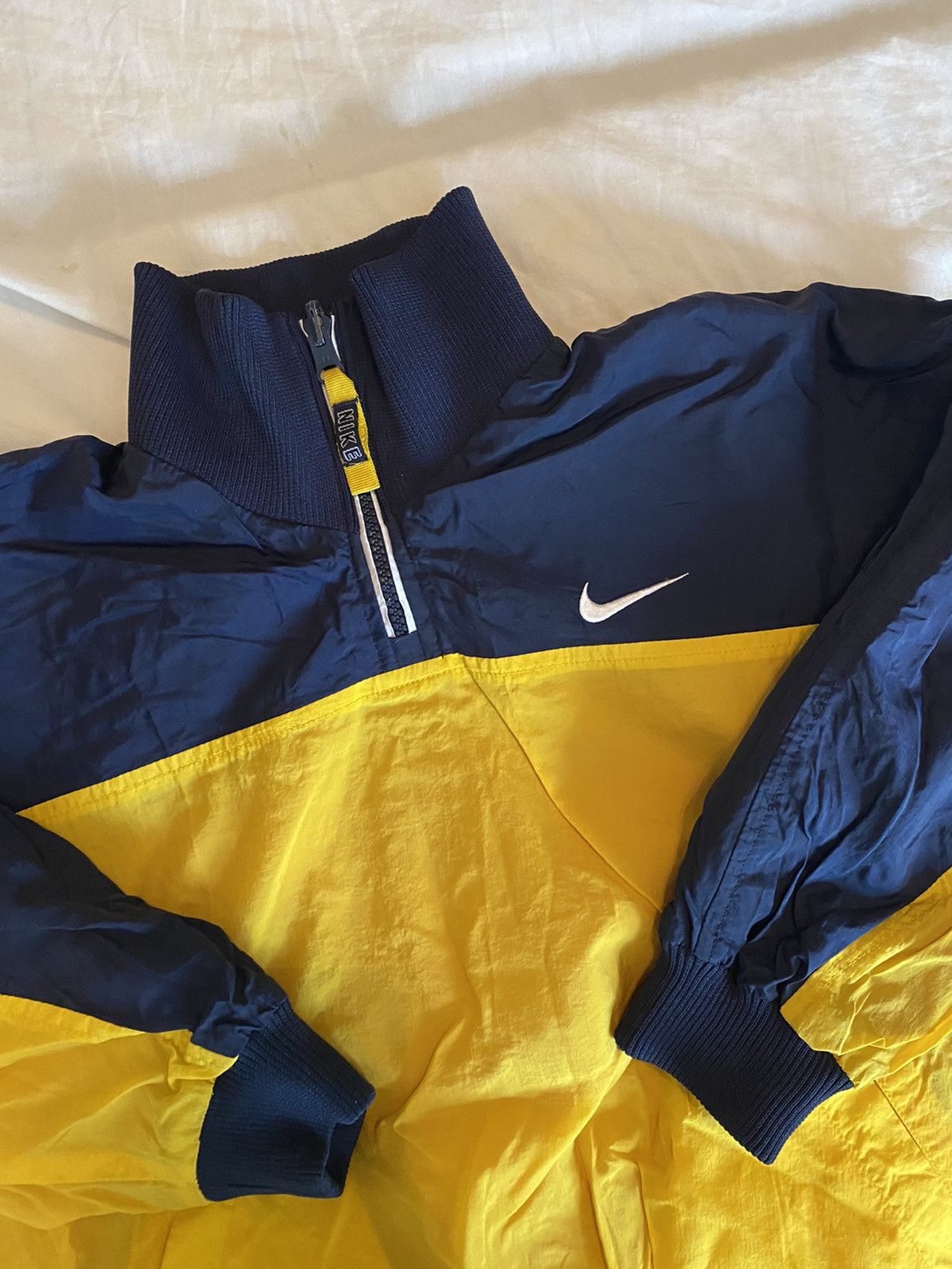 Nike × Vintage 1990’s Nike Reversible Windbreaker Size US S / EU 44-46 / 1 - 3 Thumbnail